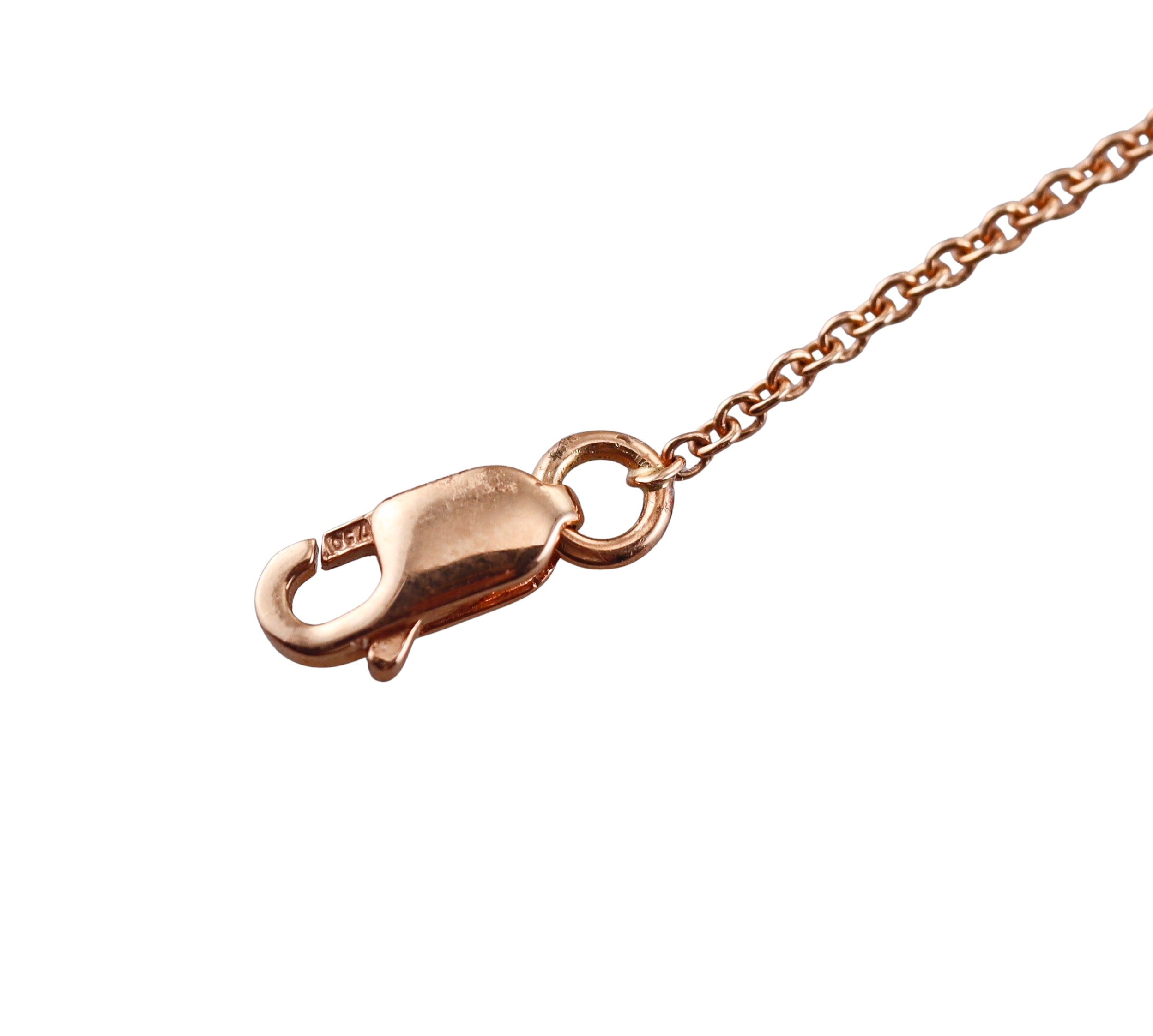 Fred Pain de Sucre Rose Gold Peach Moonstone Diamond Bracelet