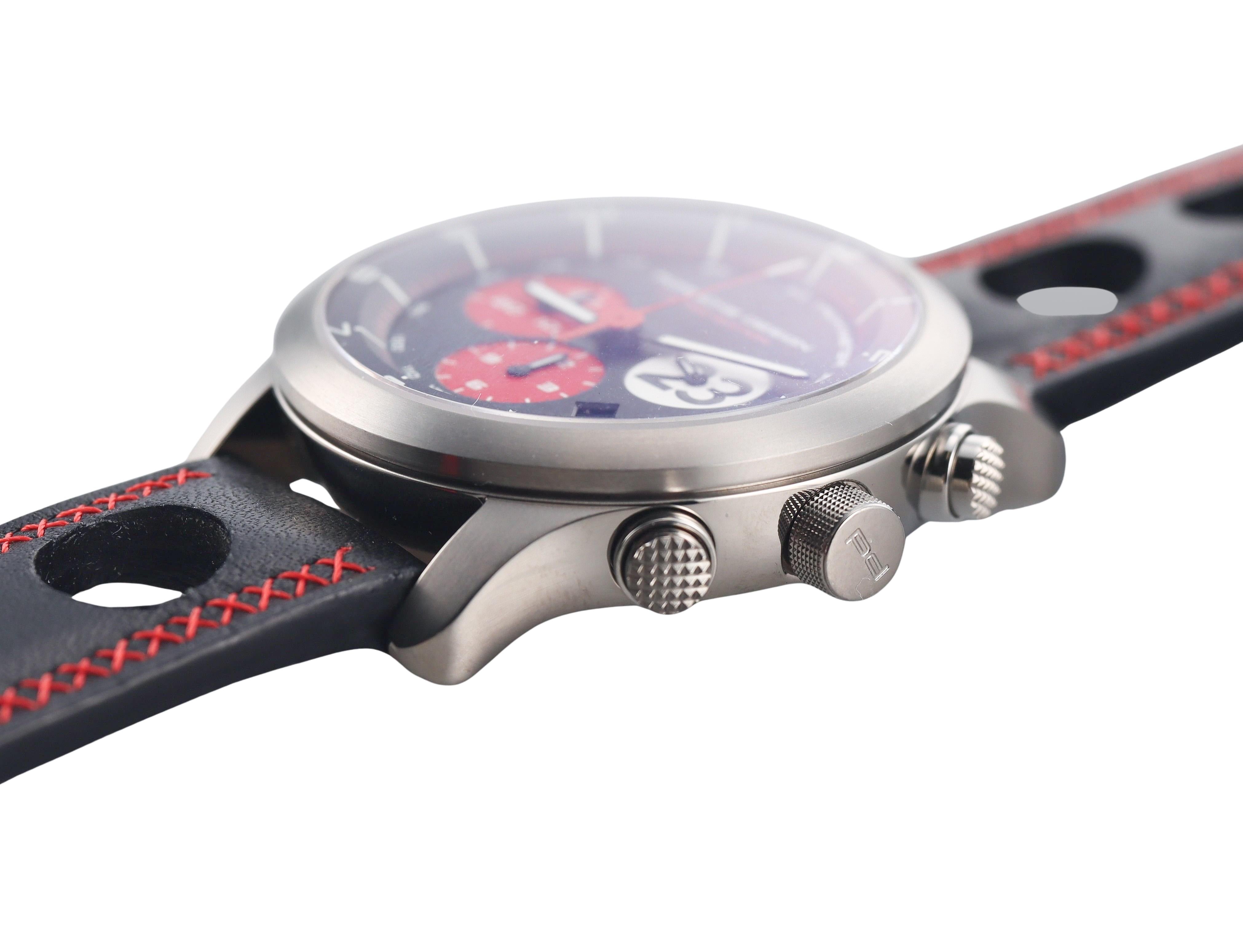 Porsche Design Le Mans 1970 Limited Edition Titanium Automatic Watch P6612