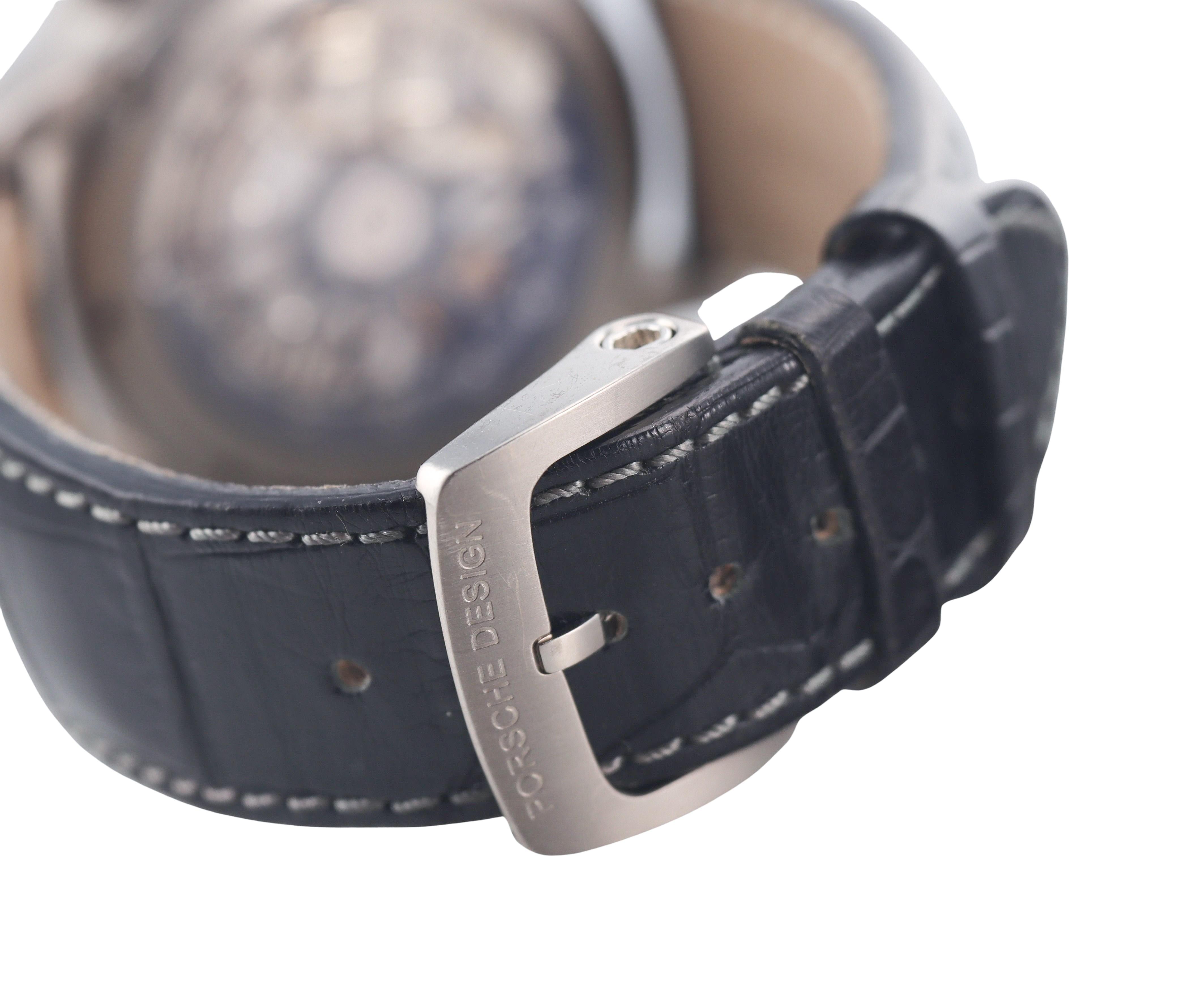 Porsche Design PRT Rattrapante Titanium Automatic Watch 6613.10