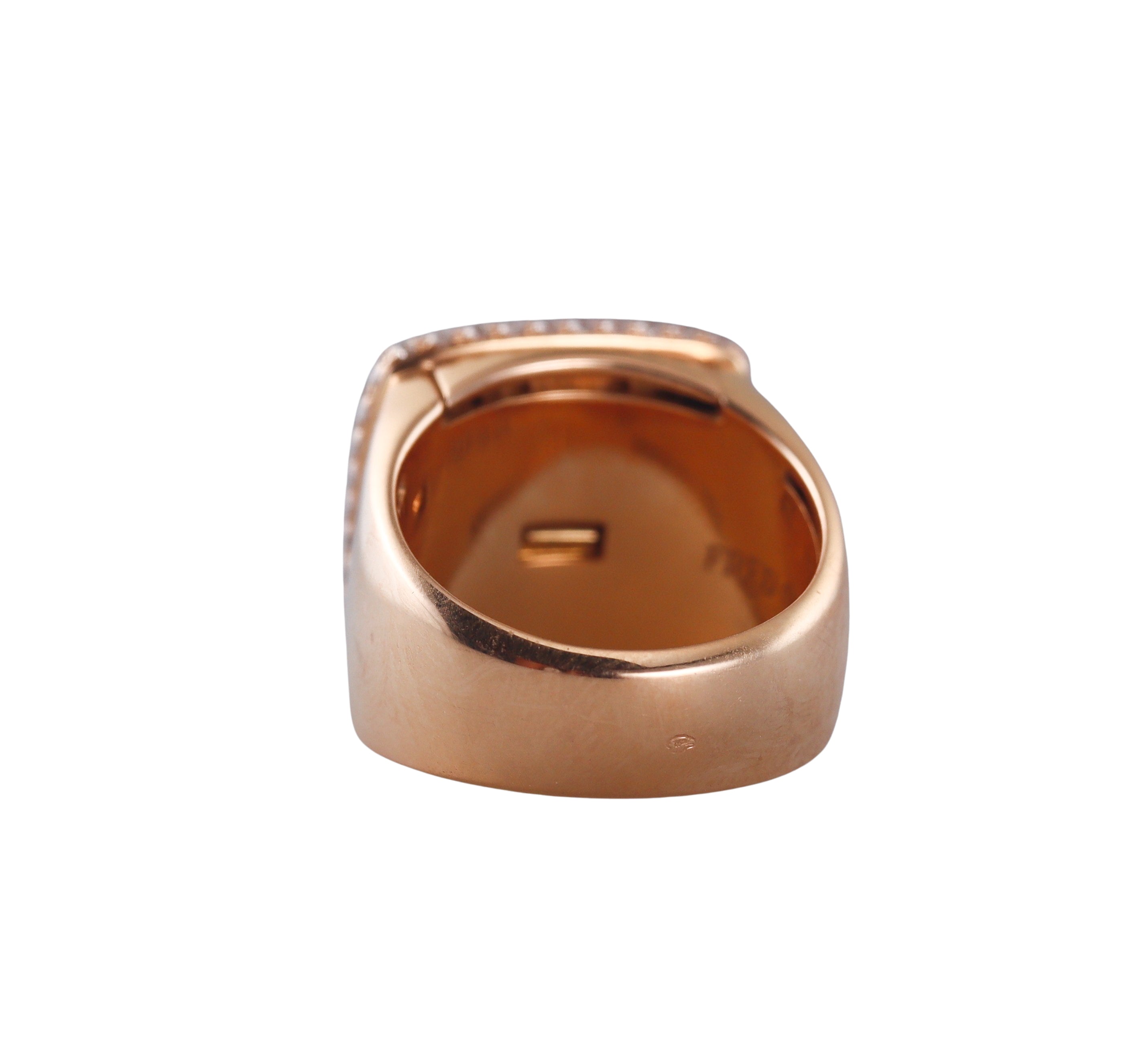Fred Pain de Sucre Yellow Gold Diamond Customizable Large Ring