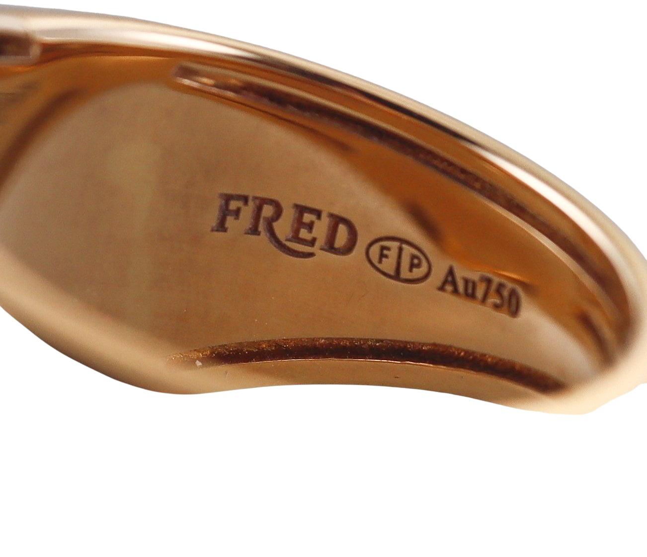 Fred Pain de Sucre Yellow Gold Diamond Customizable Medium Ring