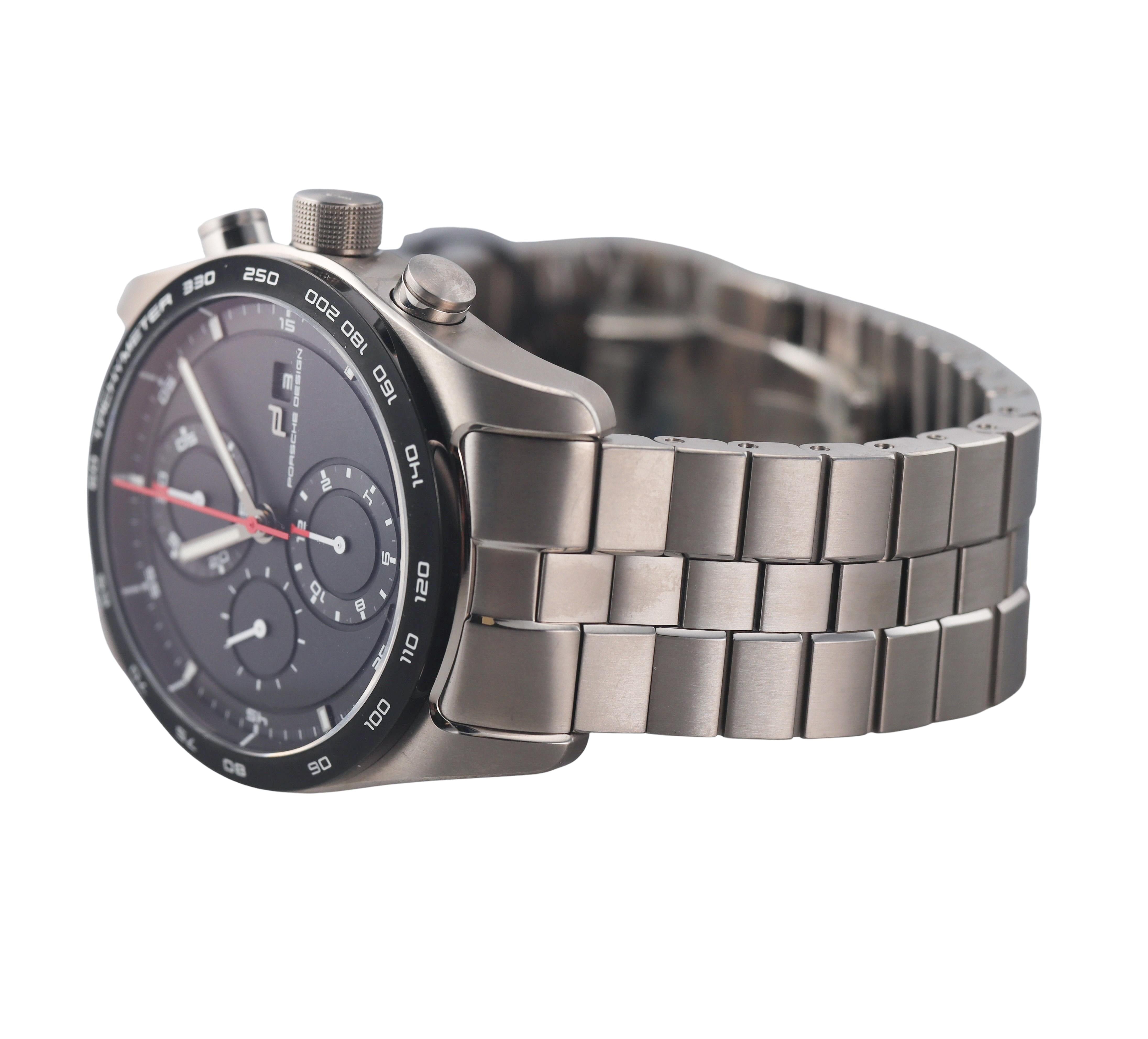 Porsche Design Chronotimer Series 1 Titanium Automatic Watch 6010