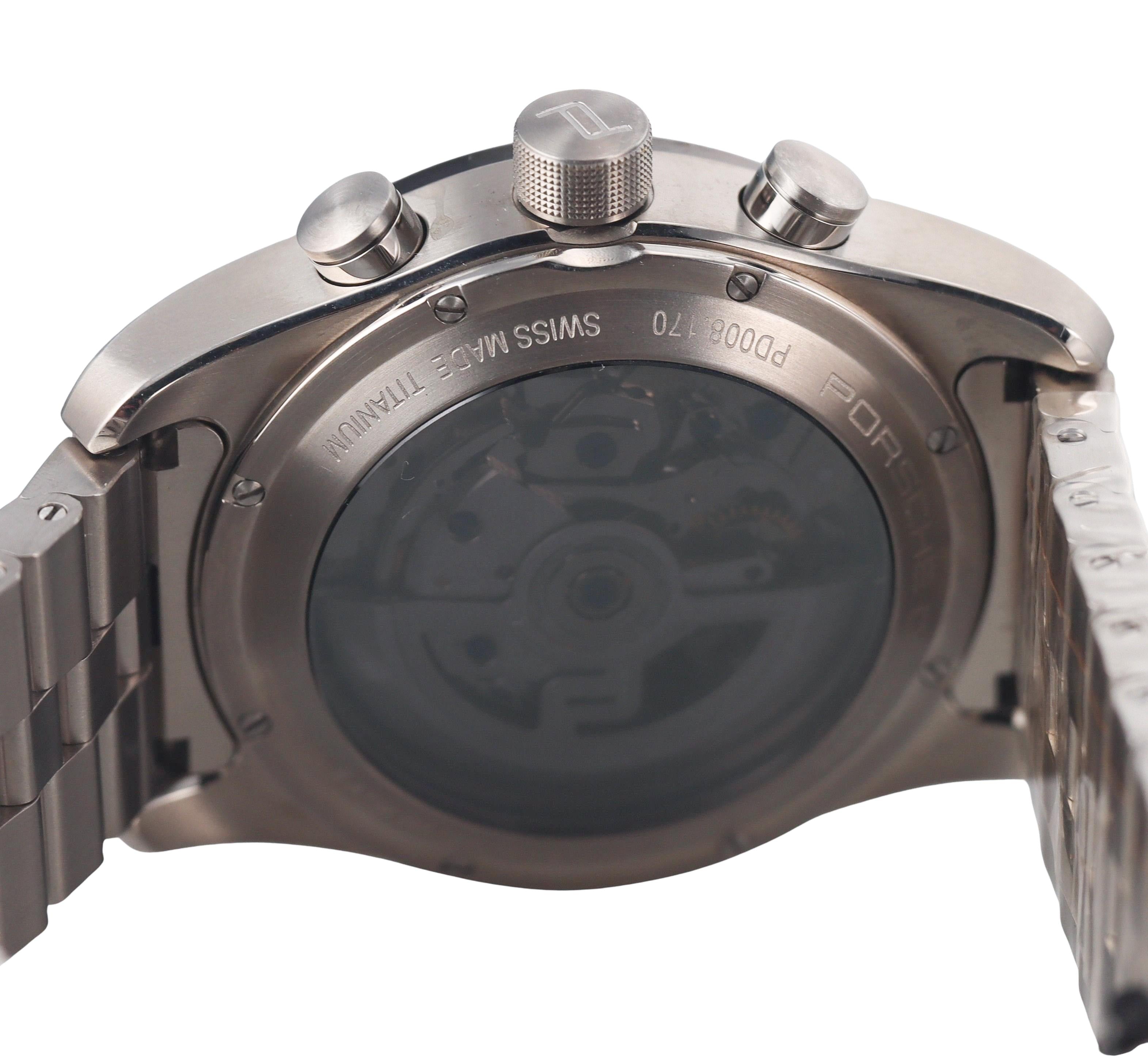 Porsche Design Chronotimer Series 1 Titanium Automatic Watch 6010