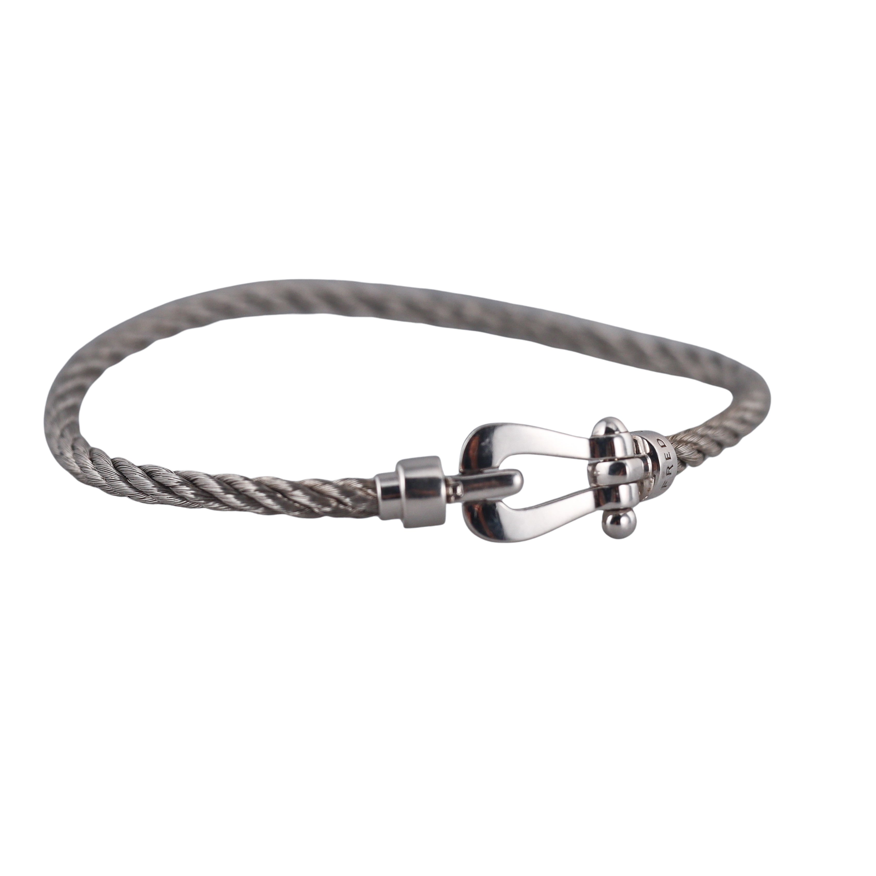Fred Force 10 White Gold Small Model Bracelet