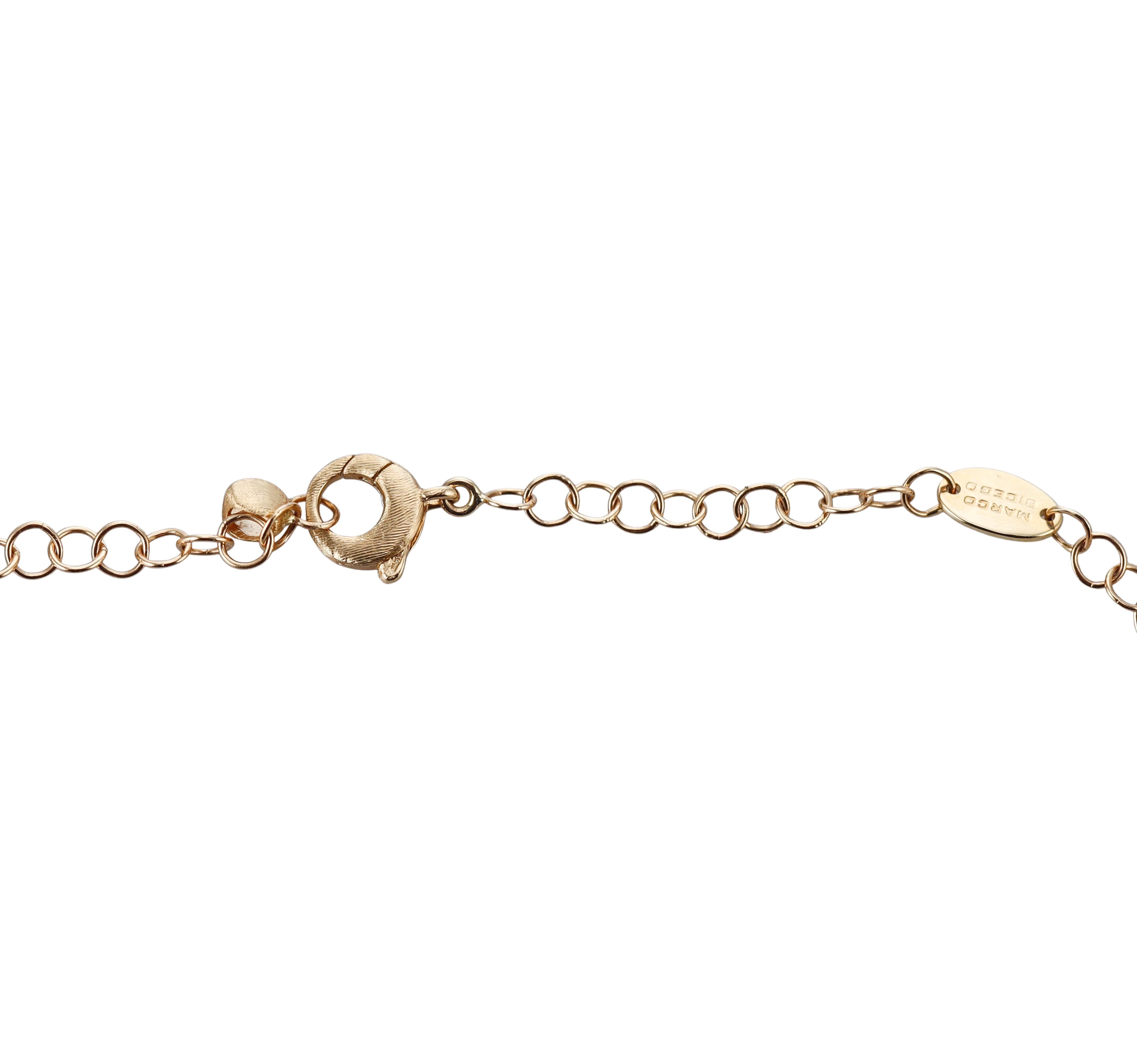 Marco Bicego Jaipur Link and Charm Gold Necklace