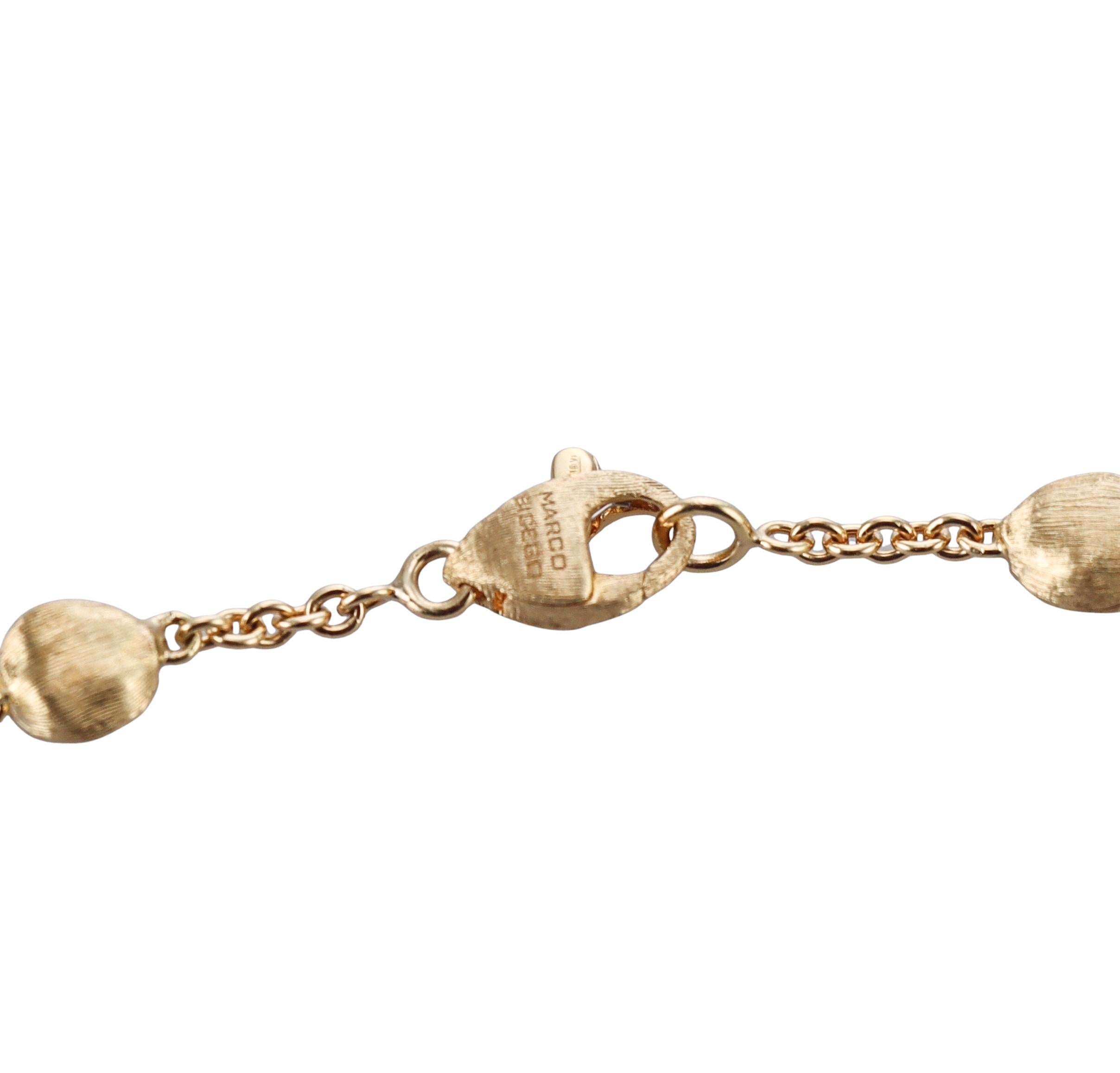 Marco Bicego Confetti Gemme Rhodolite Amethyst Gold Necklace