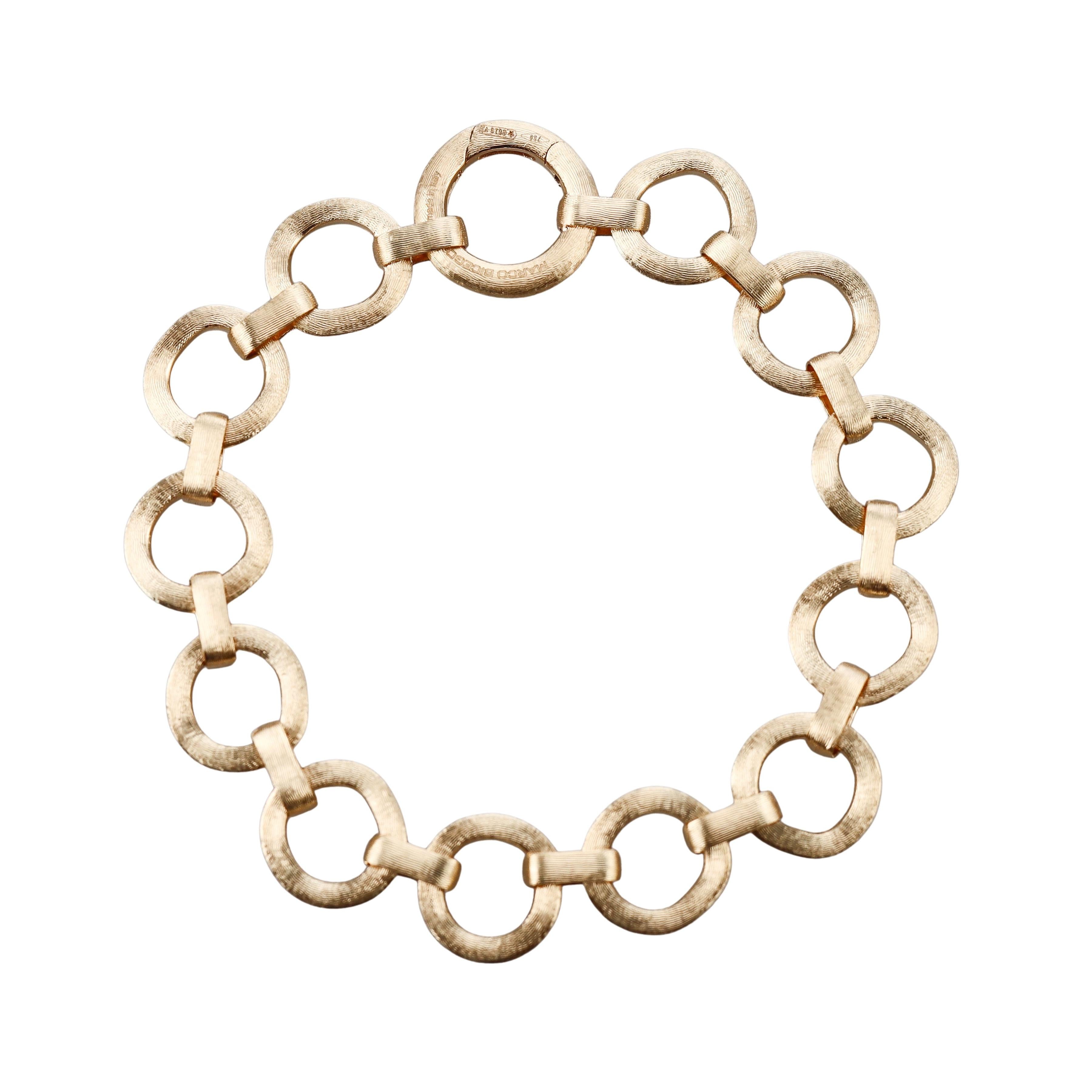 Marco Bicego Jaipur Flat Link Gold Bracelet