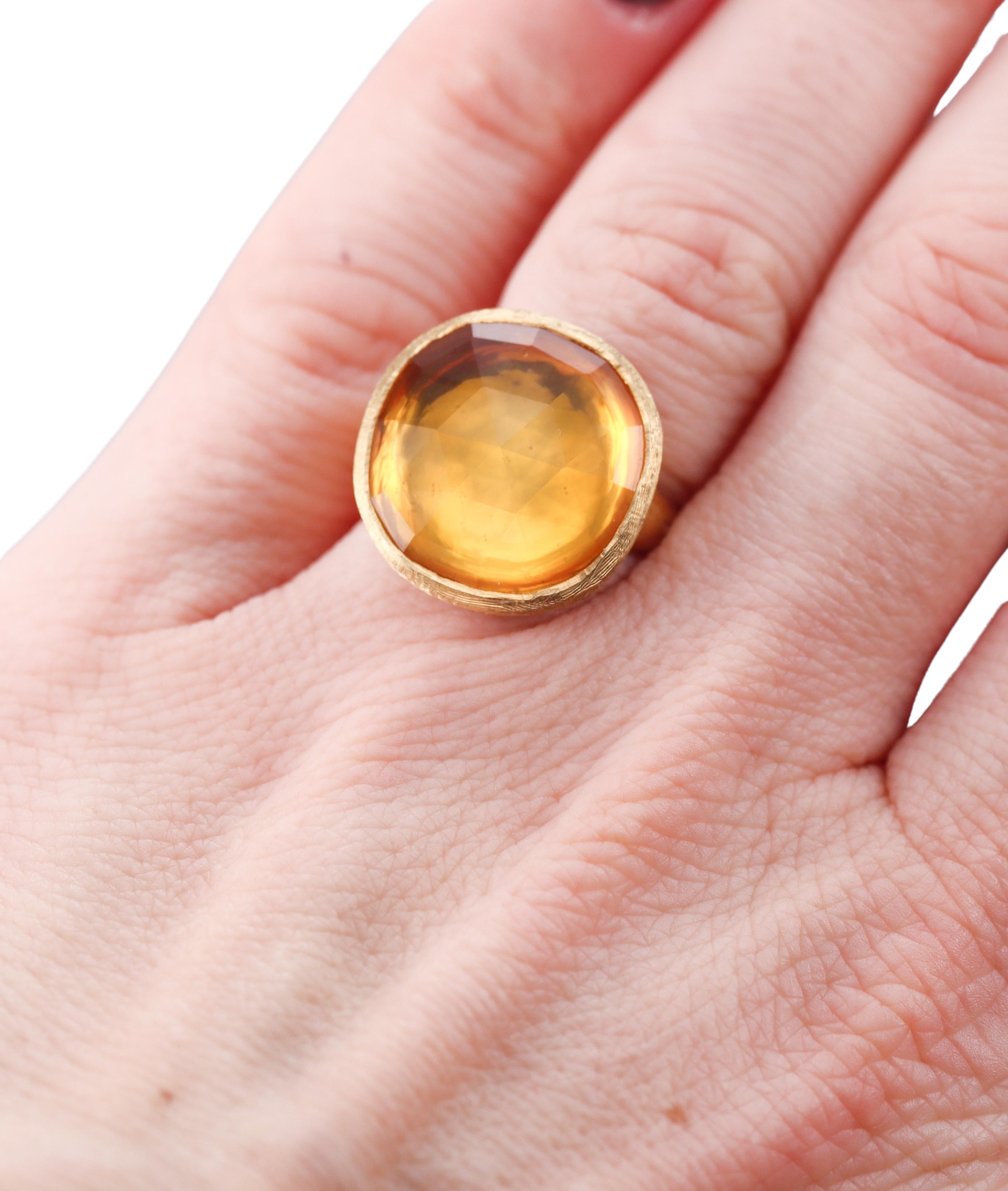 Marco Bicego Jaipur Citrine Gold Large Ring