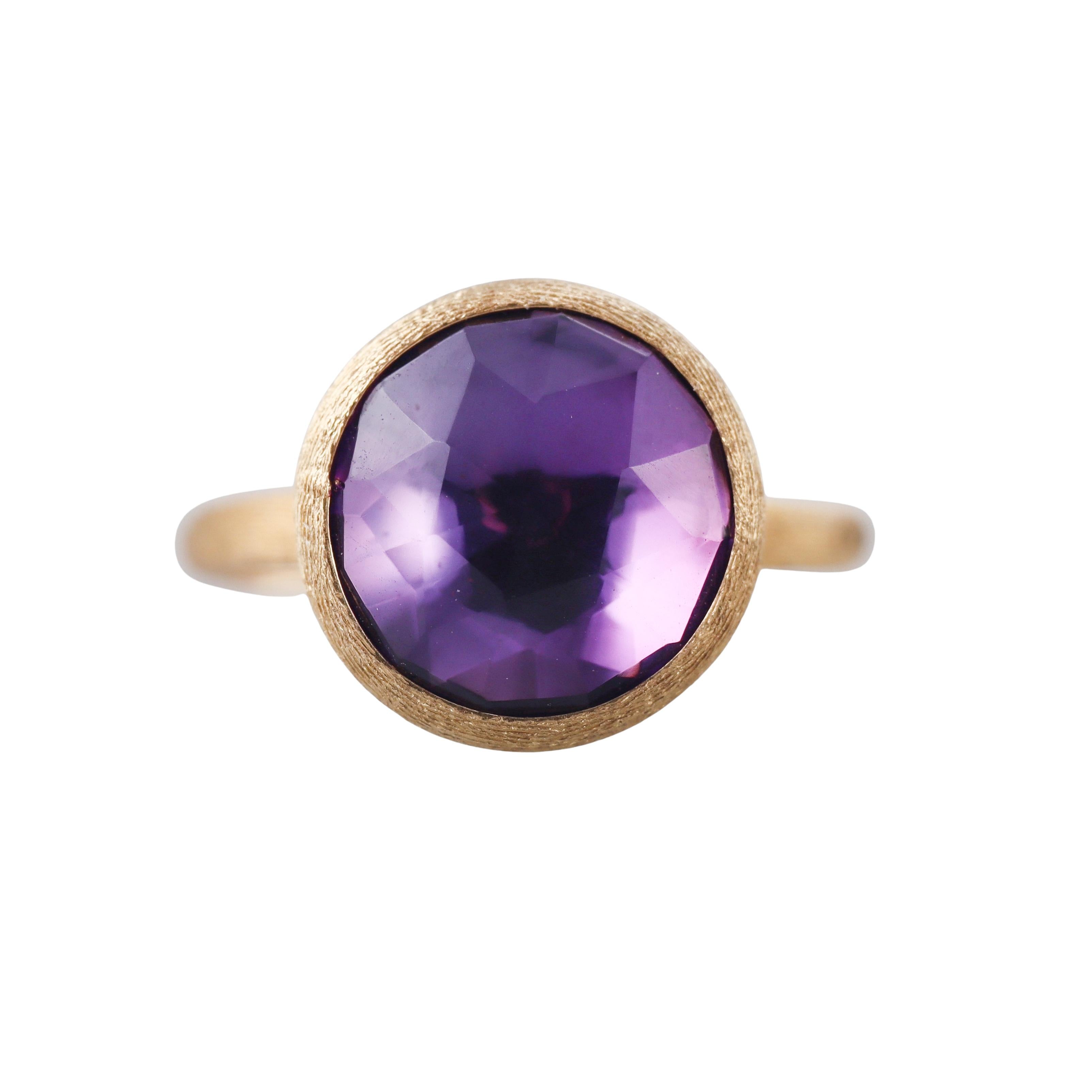Marco Bicego Jaipur Amethyst Gold Medium Ring