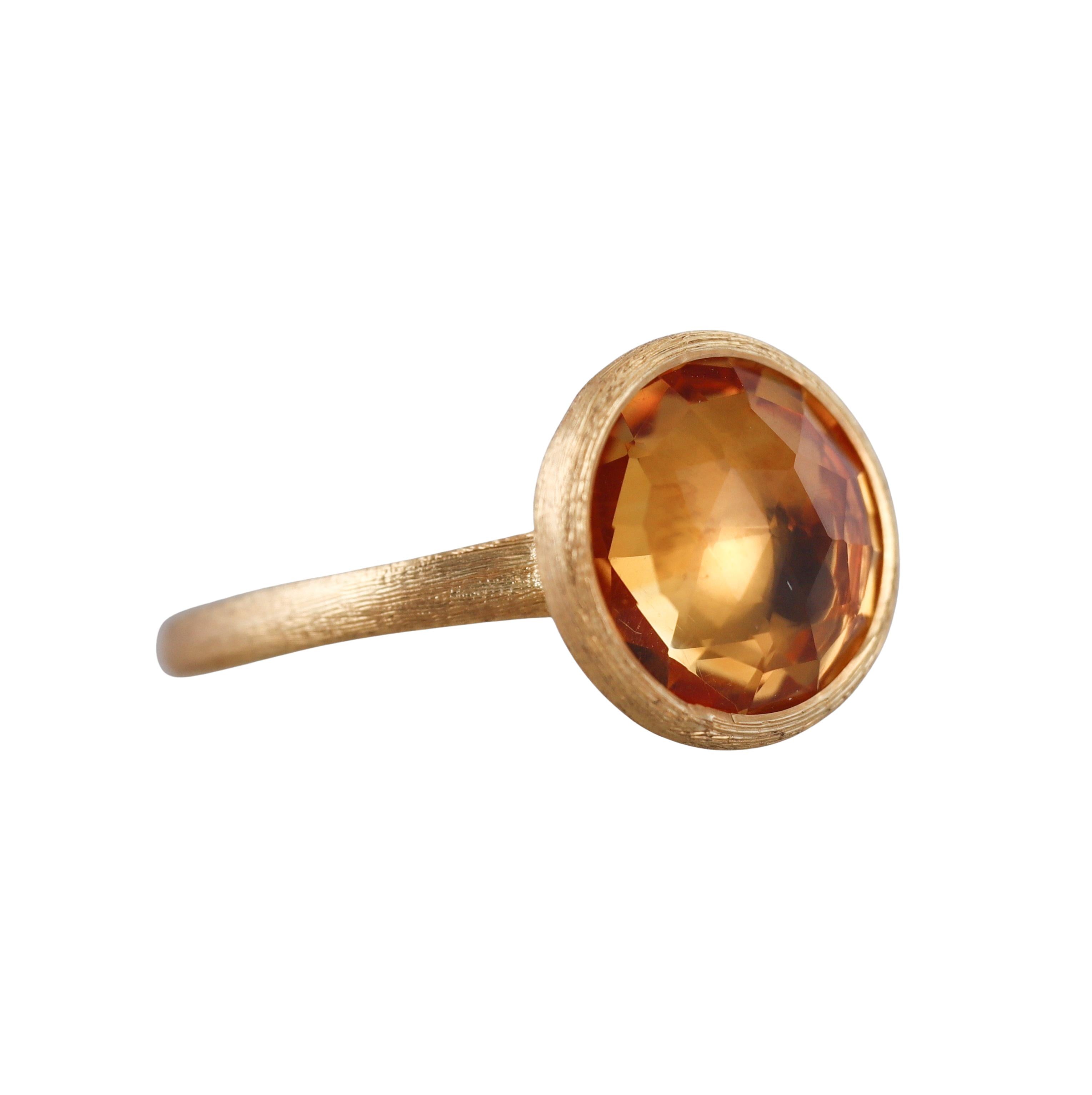 Marco Bicego Jaipur Citrine Gold Medium Ring