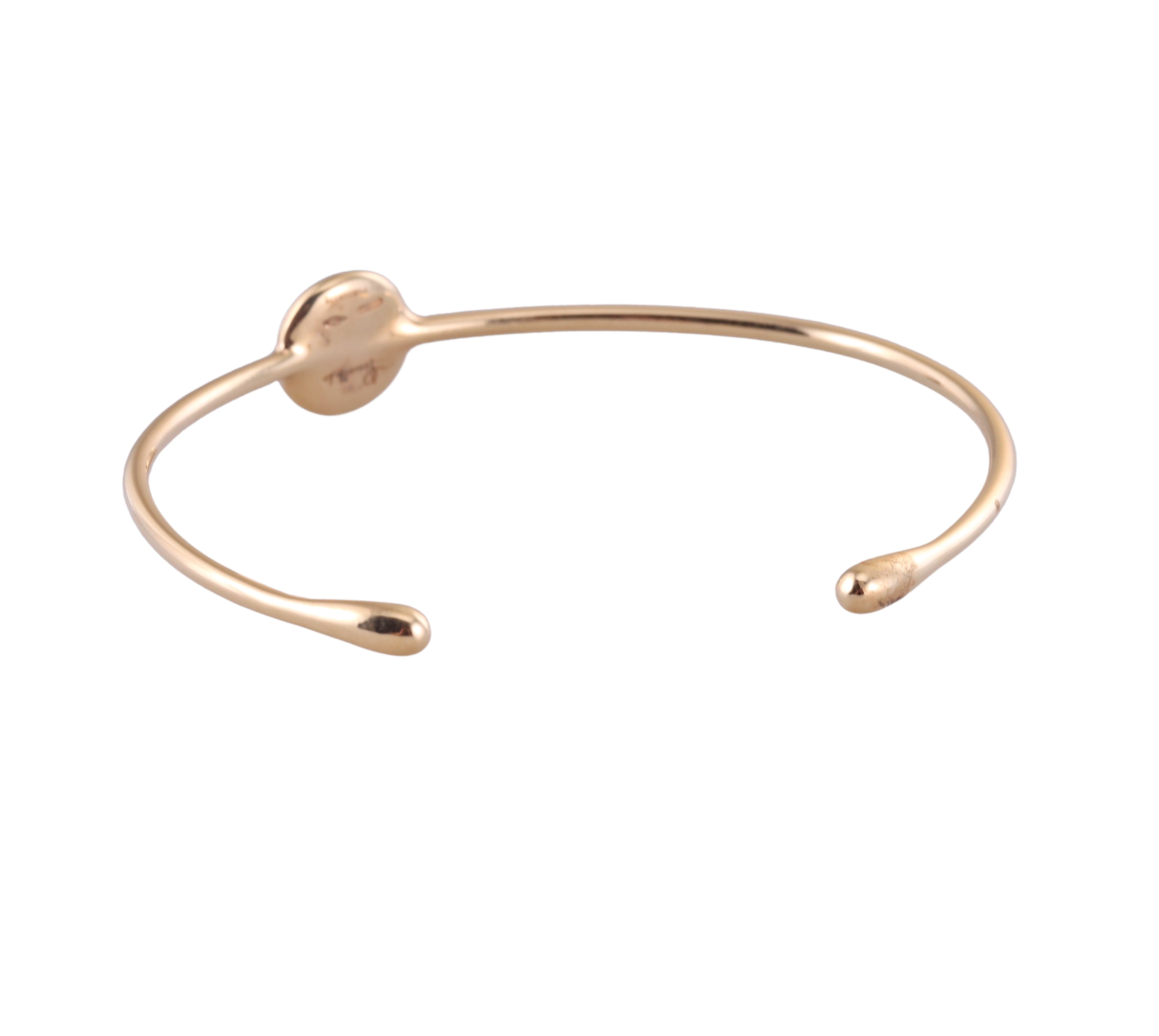 Pomellato Sabbia Fancy Diamond 18k Gold Cuff Bracelet