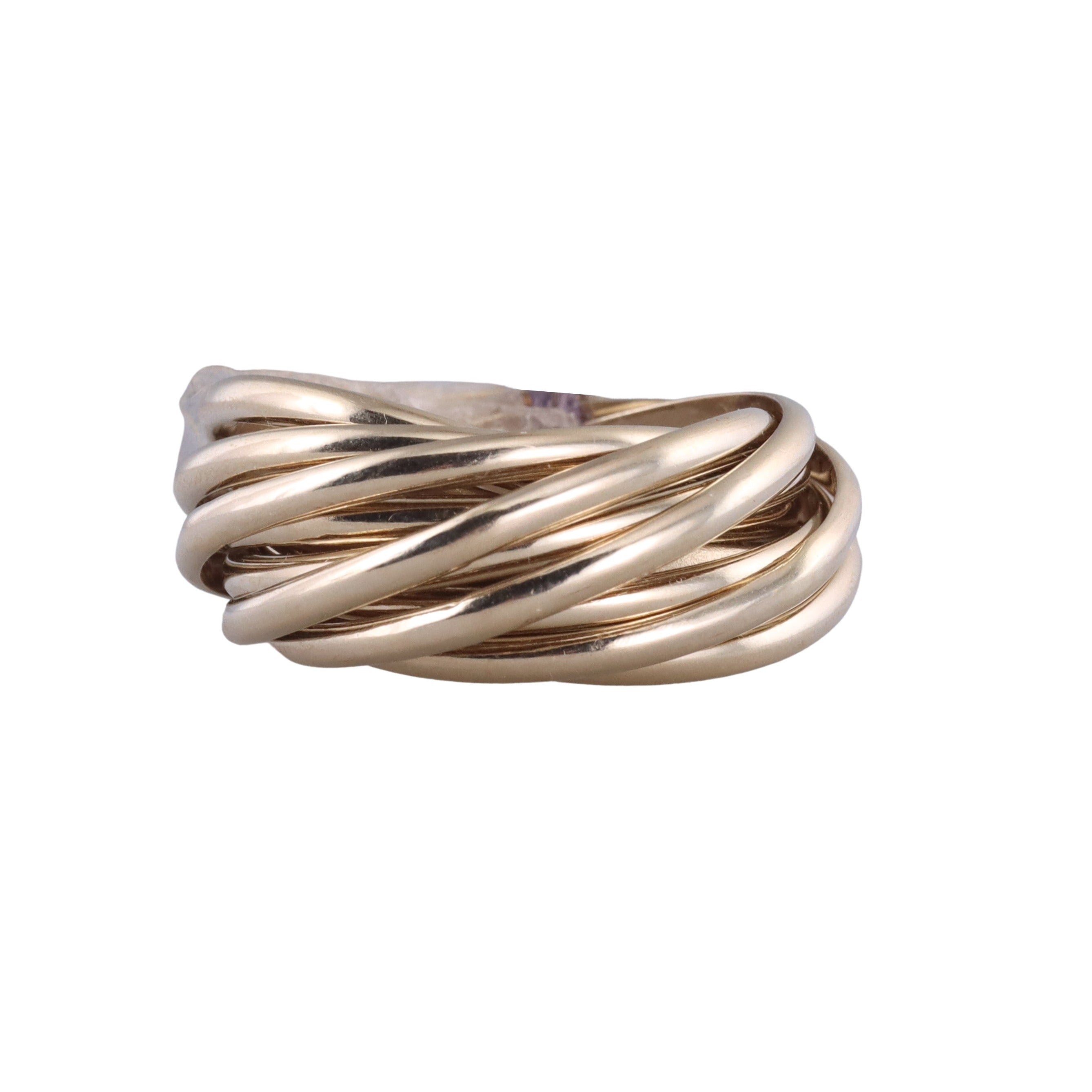Pomellato 18k Gold Rolling Band Ring