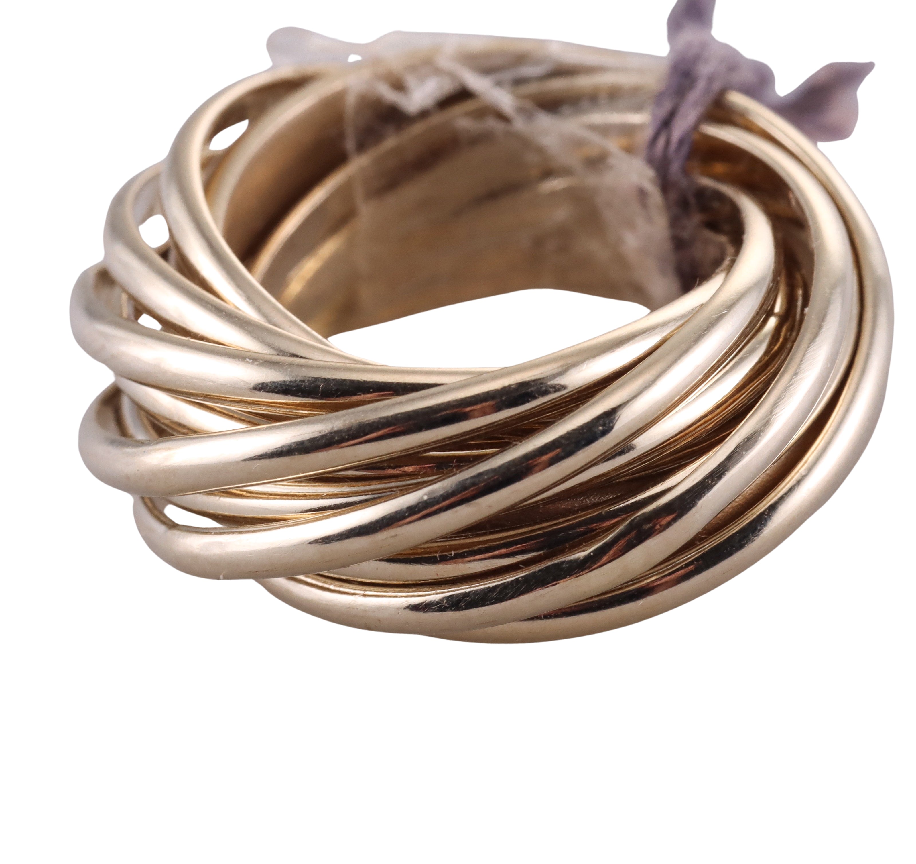 Pomellato 18k Gold Rolling Band Ring