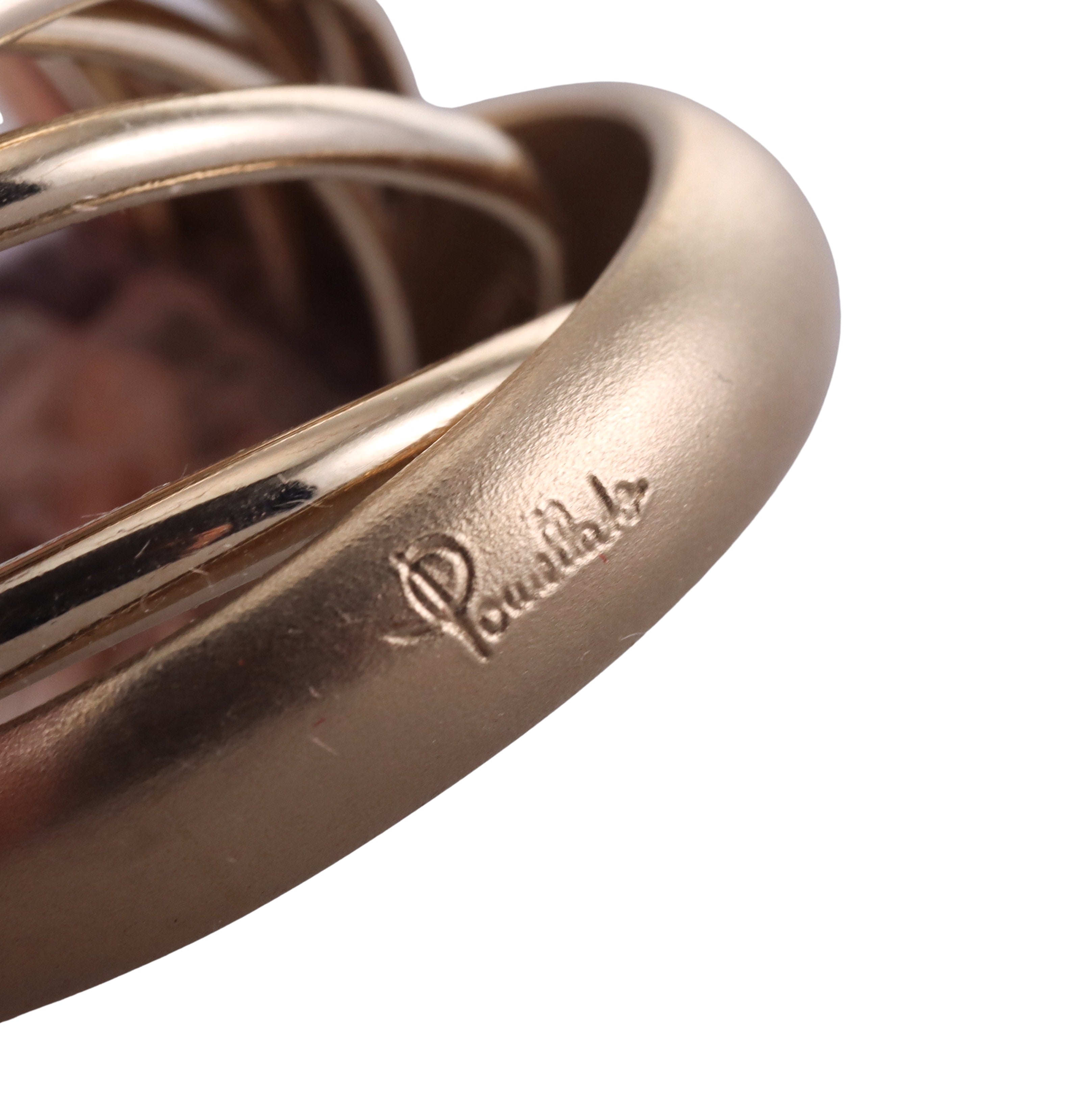 Pomellato 18k Gold Rolling Band Ring