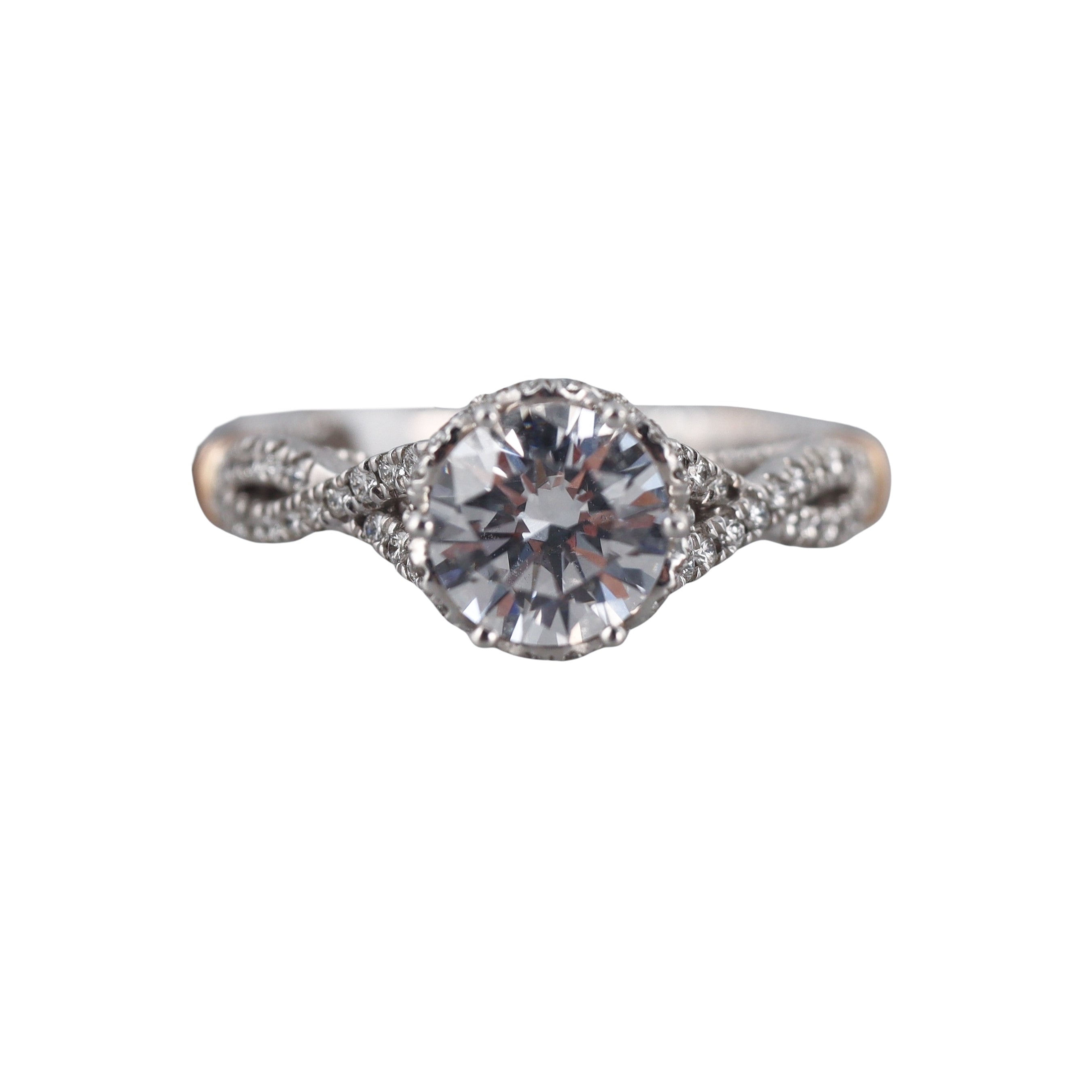 Verragio Parisian Gold Engagement Ring