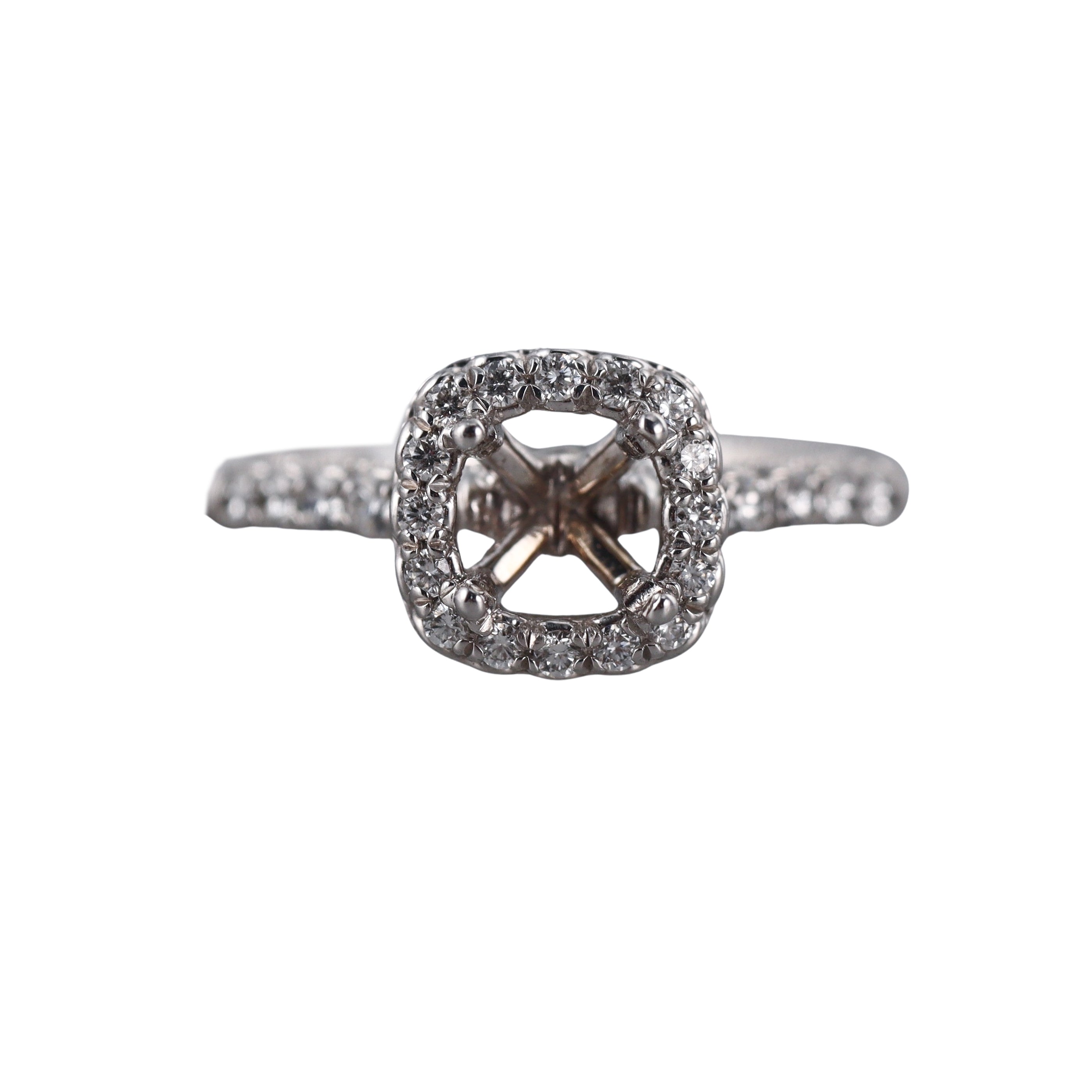 Verragio Gold Diamond Engagement Ring Setting