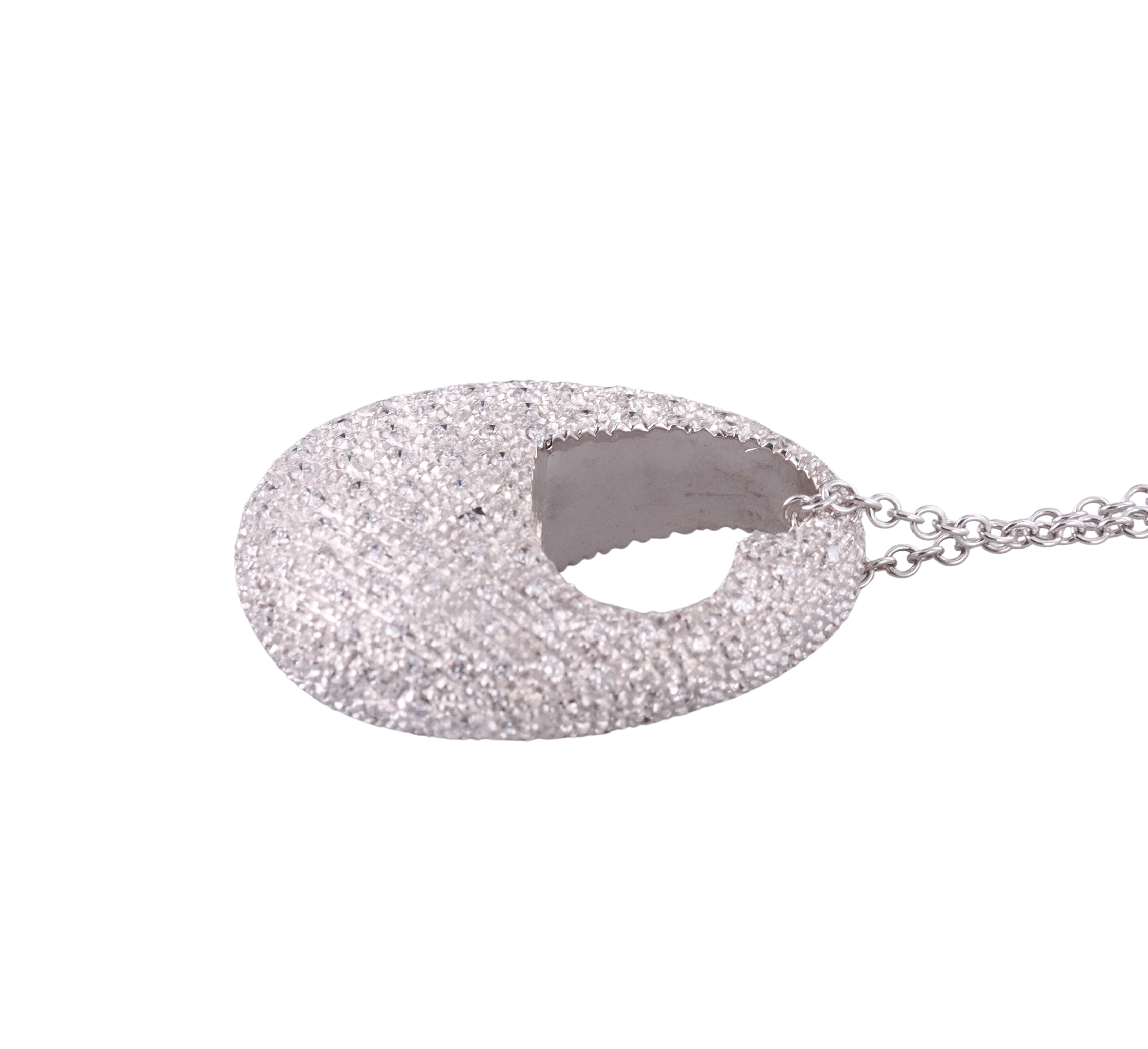 Pasquale Bruni Gold Diamond Heart Pendant Necklace