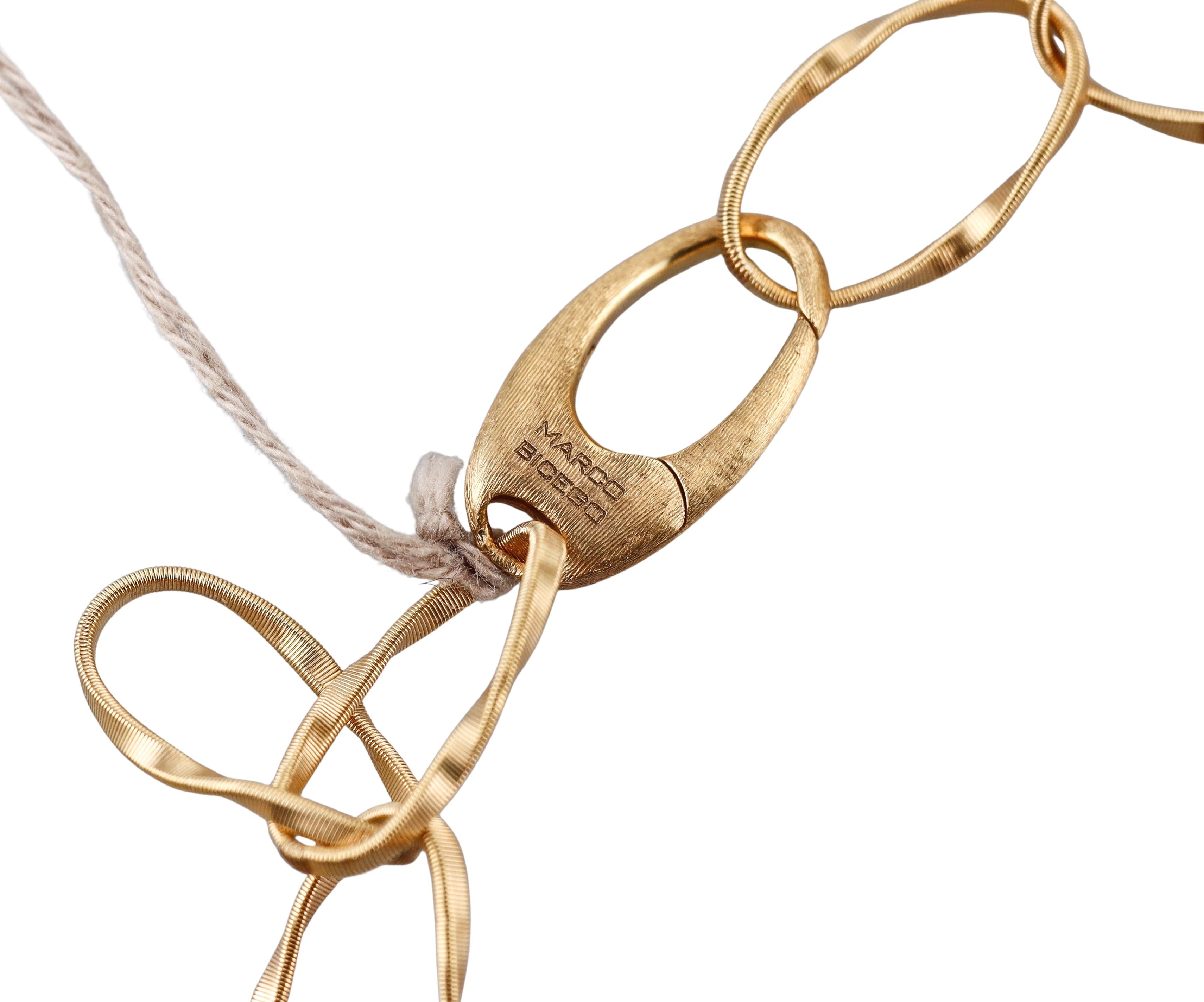 Marco Bicego Marrakech Yellow Gold Link Necklace