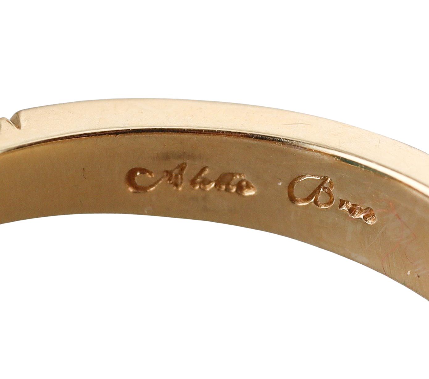 Aletto Brothers Turquoise Sapphire Diamond Gold Ring