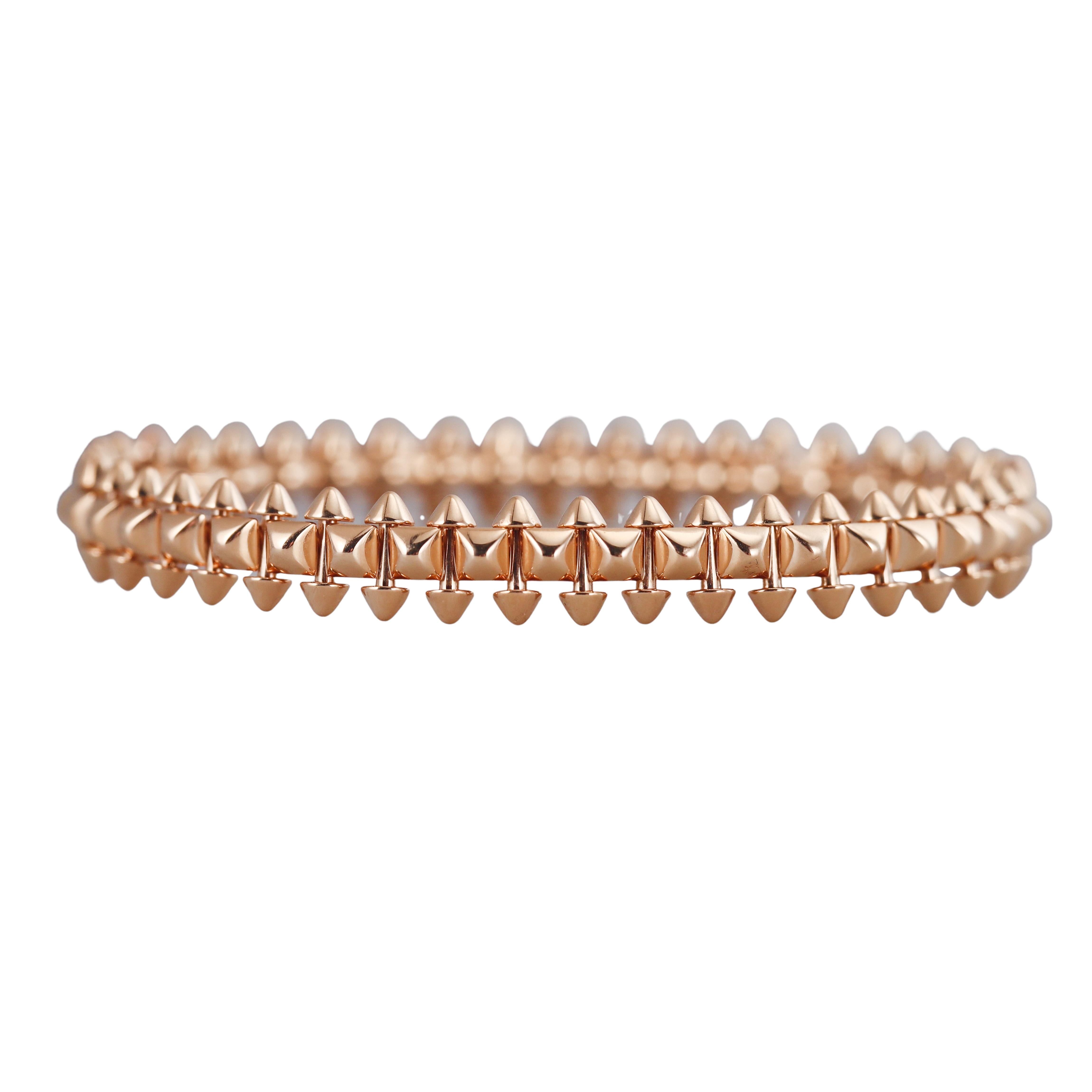 Cartier Clash Rose Gold Bracelet Size 15
