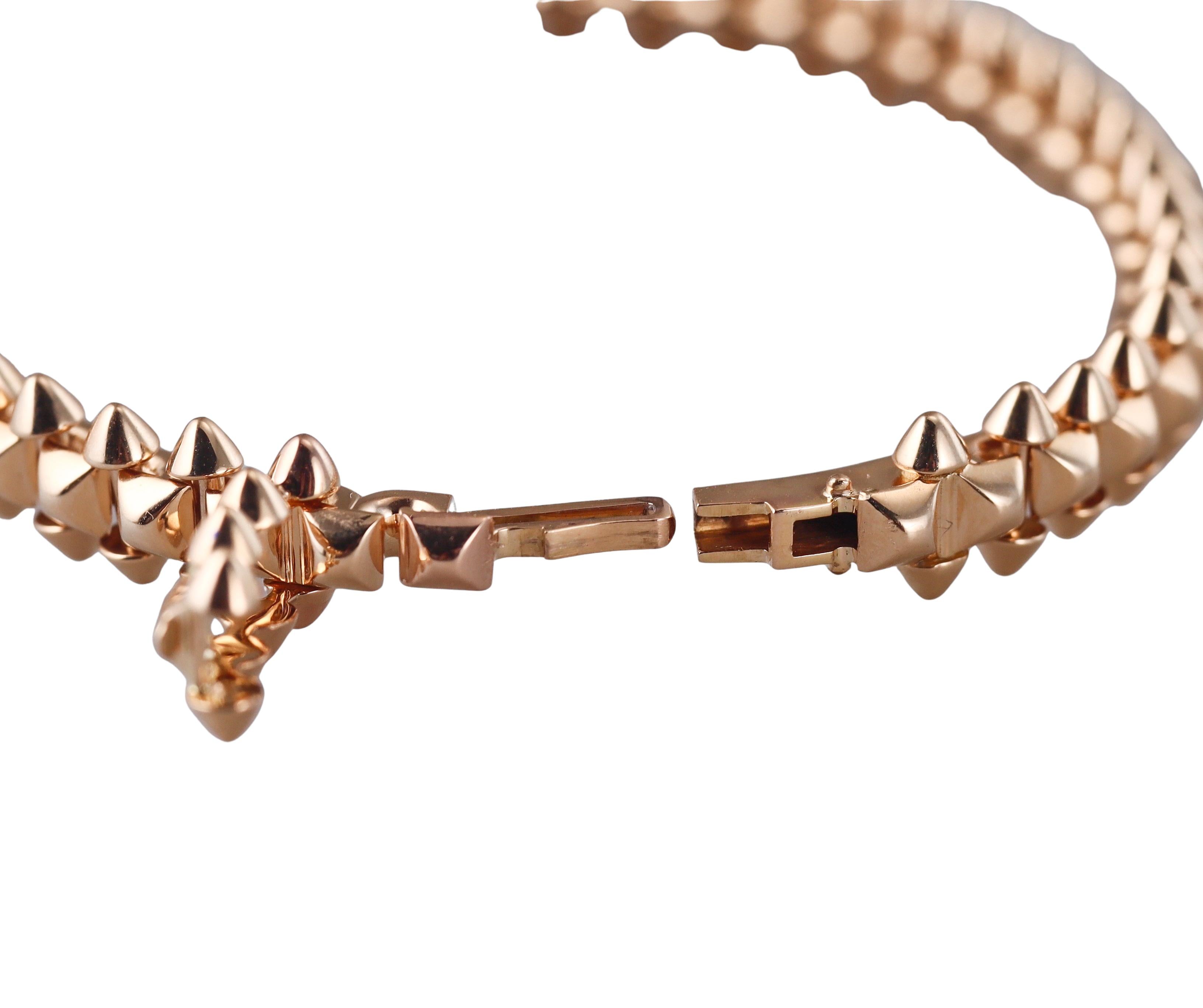 Cartier Clash Rose Gold Bracelet Size 15