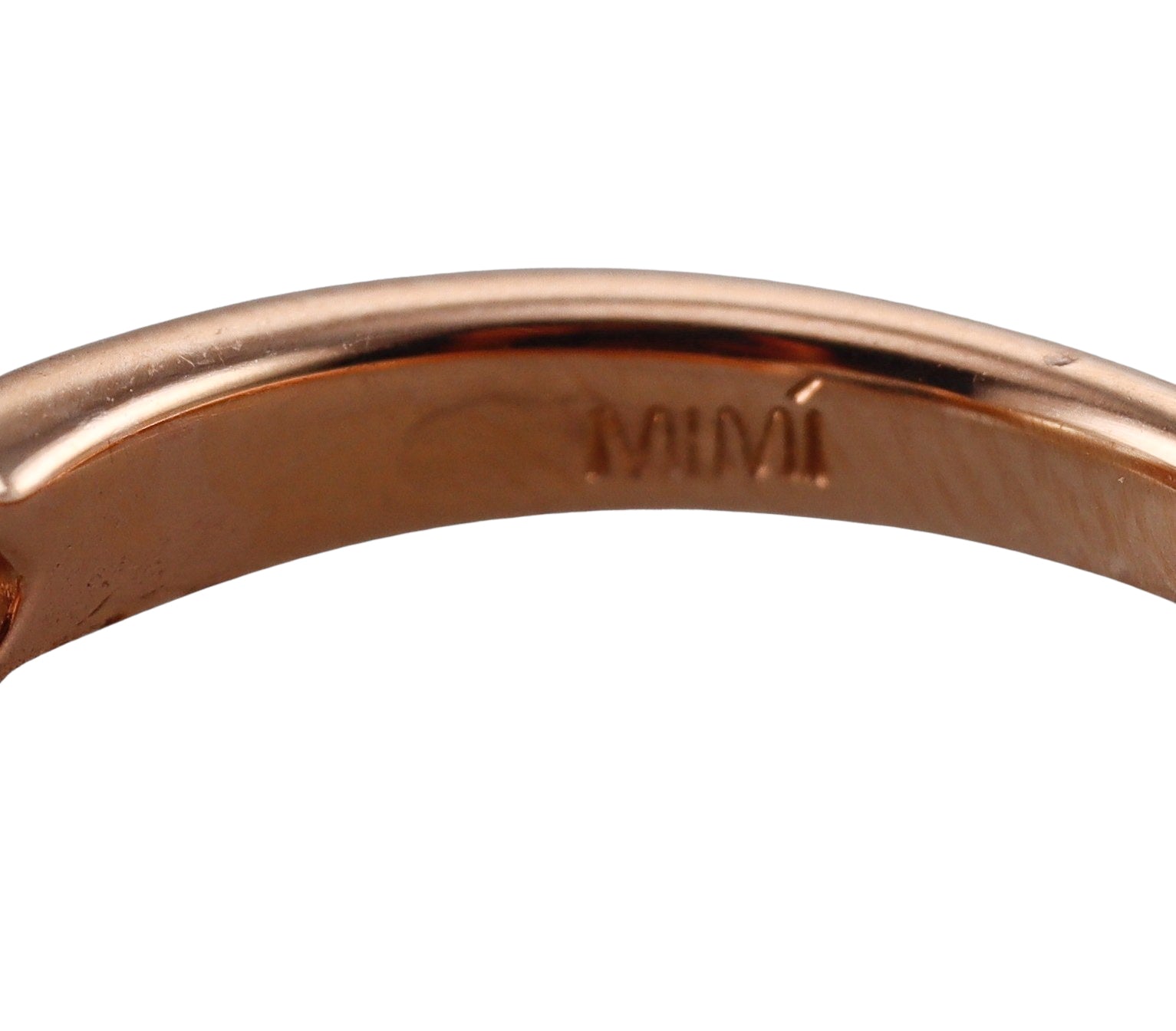 Mimi Milano Happy Prasiolite Pearl Gold Ring