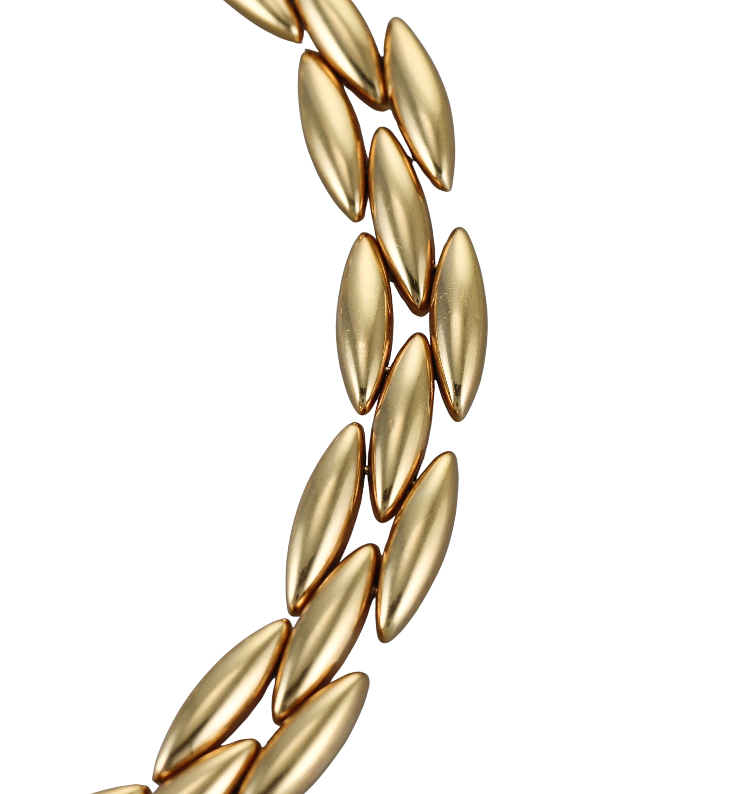 Cartier Gentiane Gold Three Row Necklace