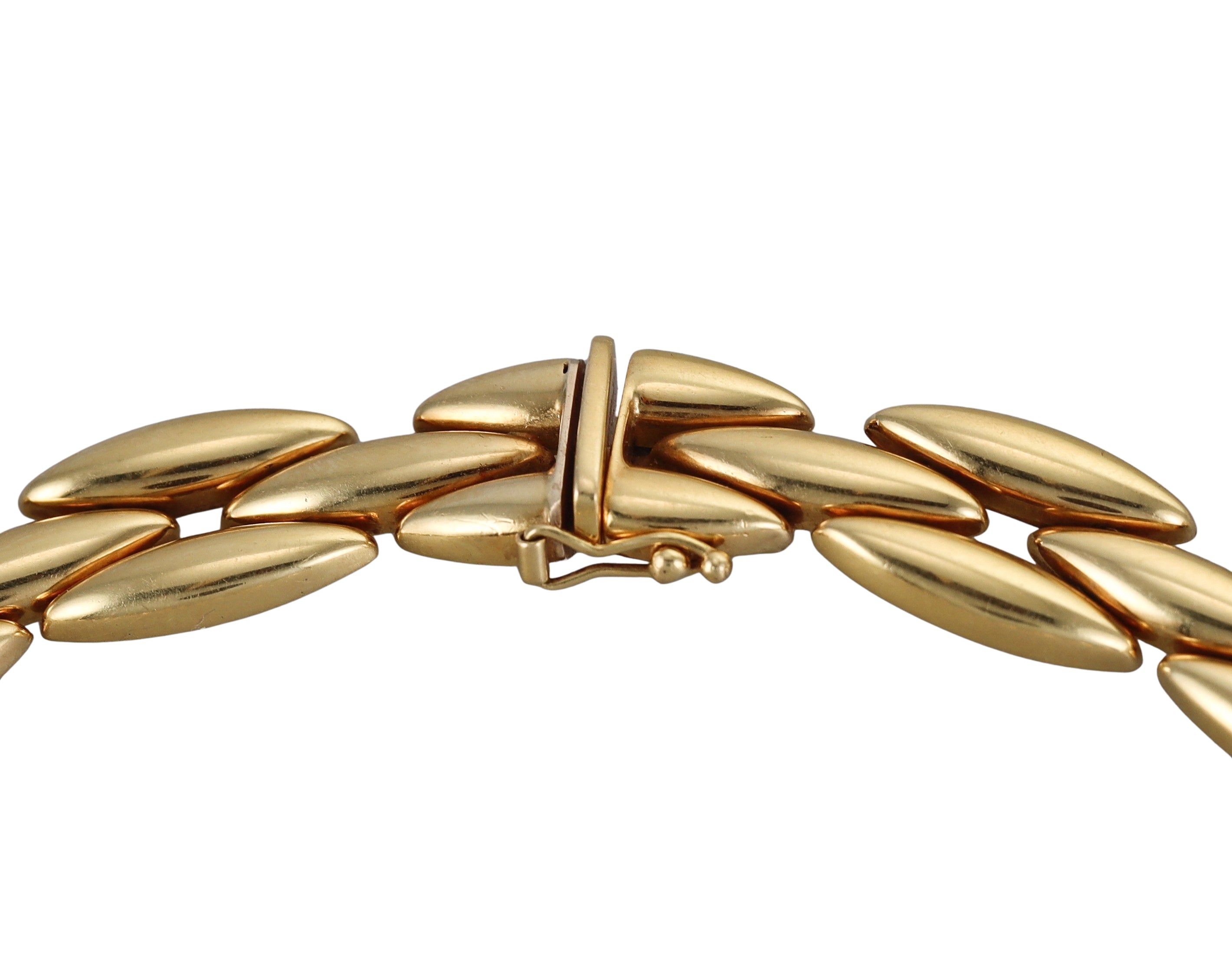 Cartier Gentiane Gold Three Row Necklace