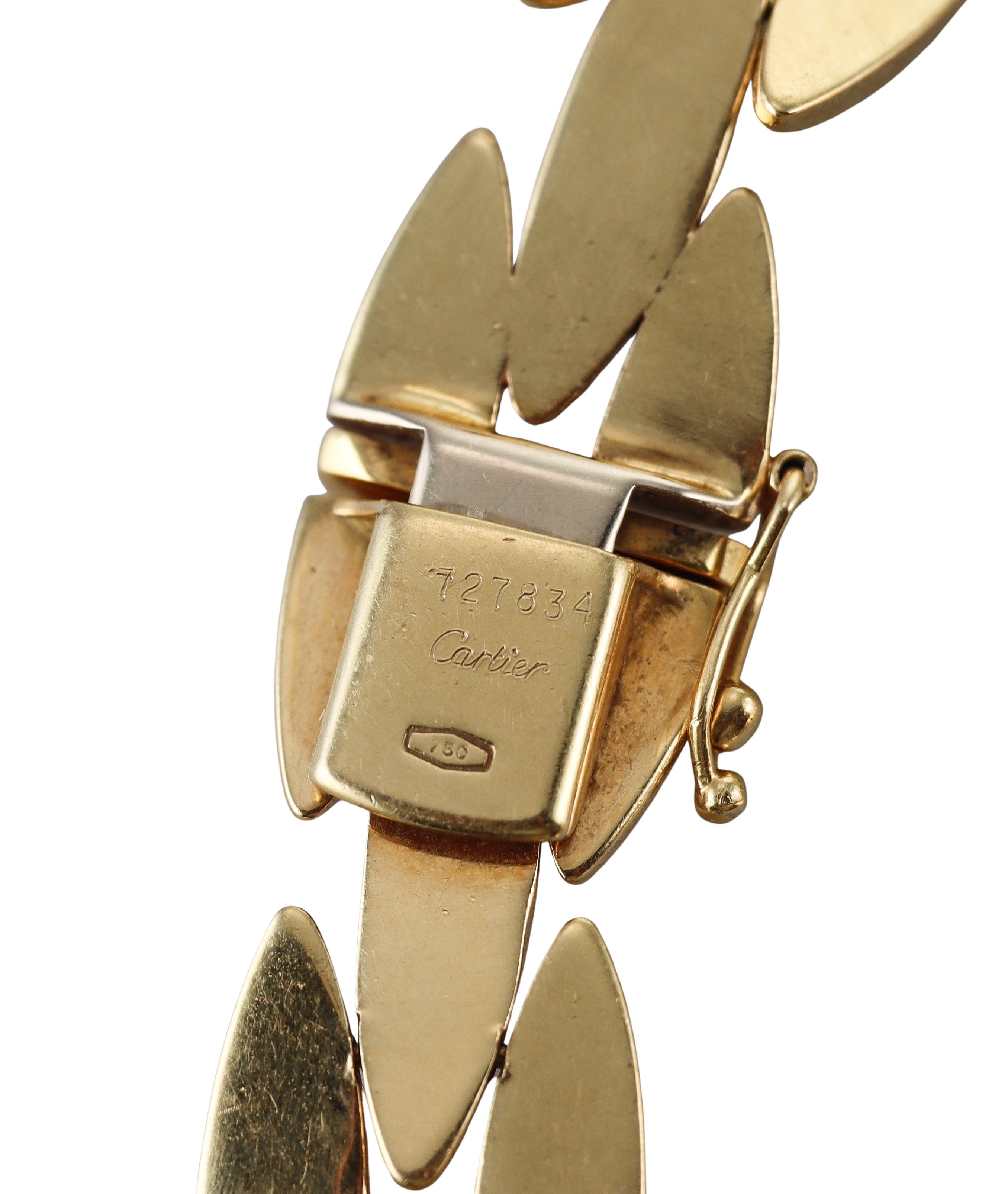 Cartier Gentiane Gold Three Row Necklace
