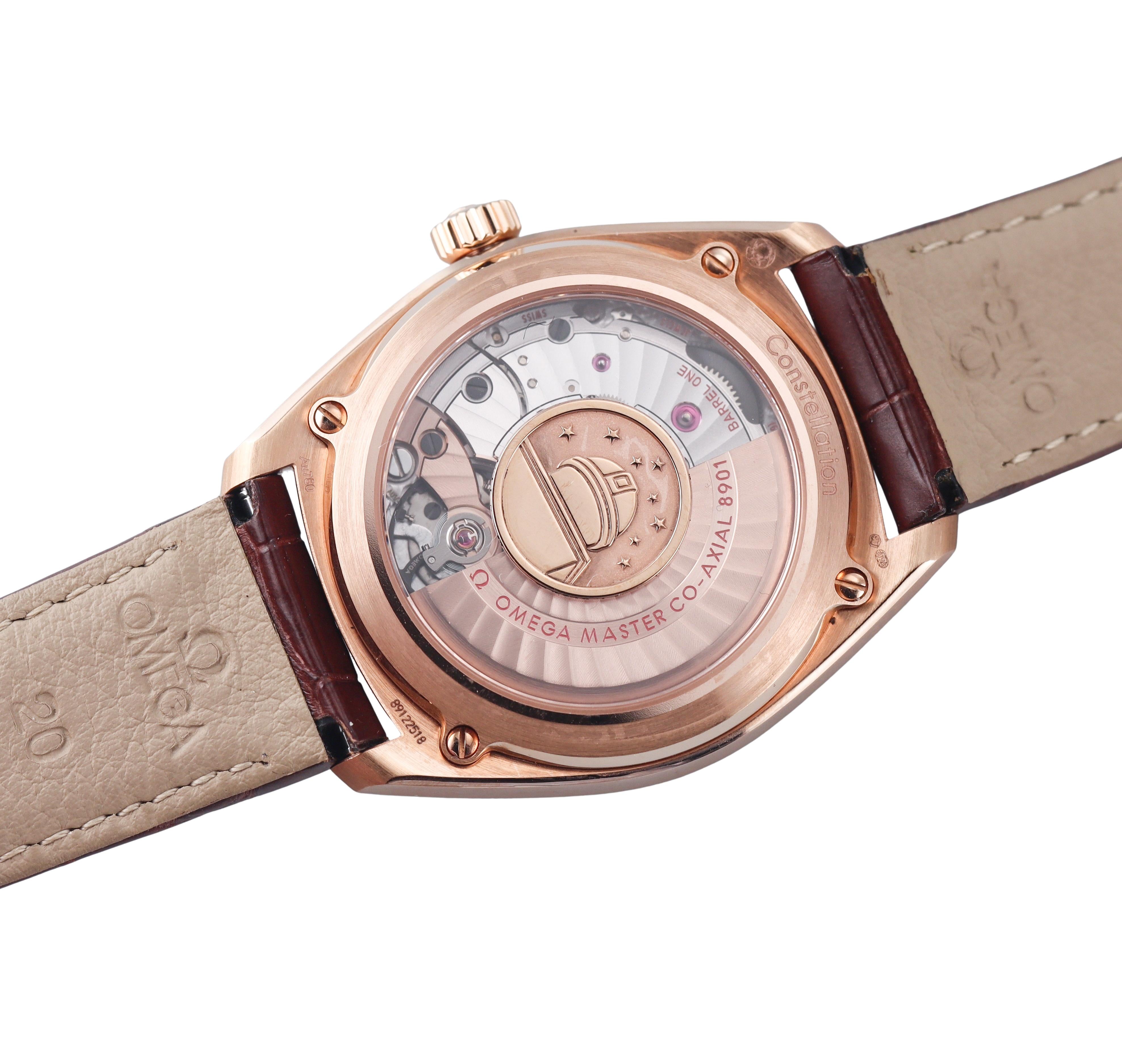 Omega Constellation Globemaster Gold Chronometer Watch 130.53.39.21.02.001