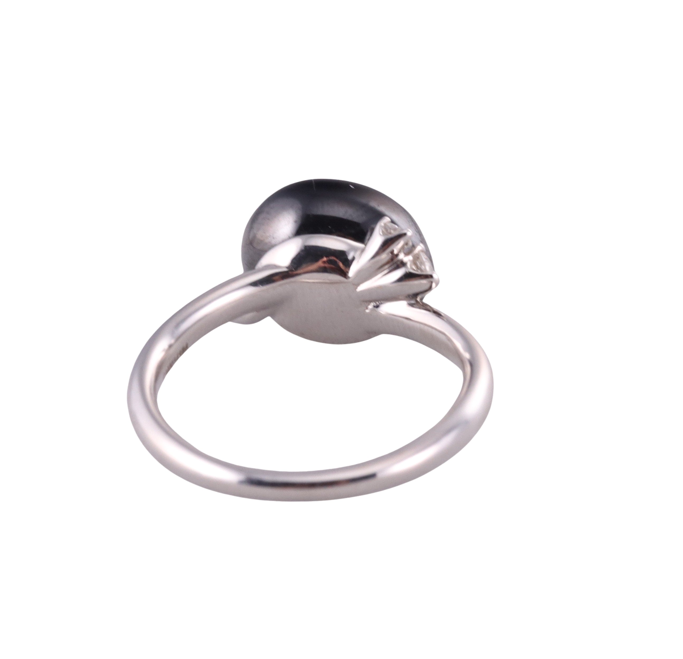 Pomellato Capri Ceramic Diamond 18k Gold Ring