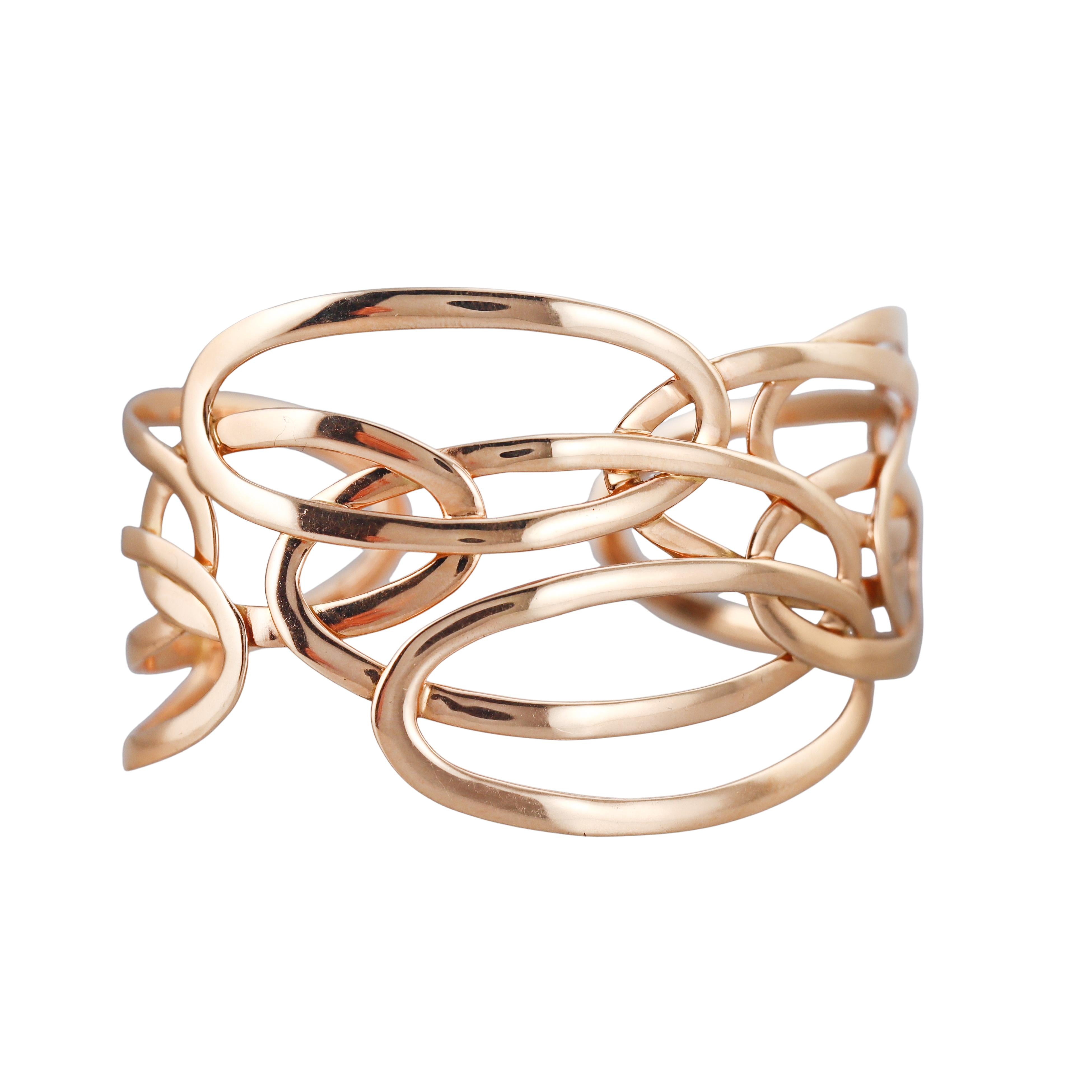 Mattioli Hiroko Rose Gold Cuff Bracelet