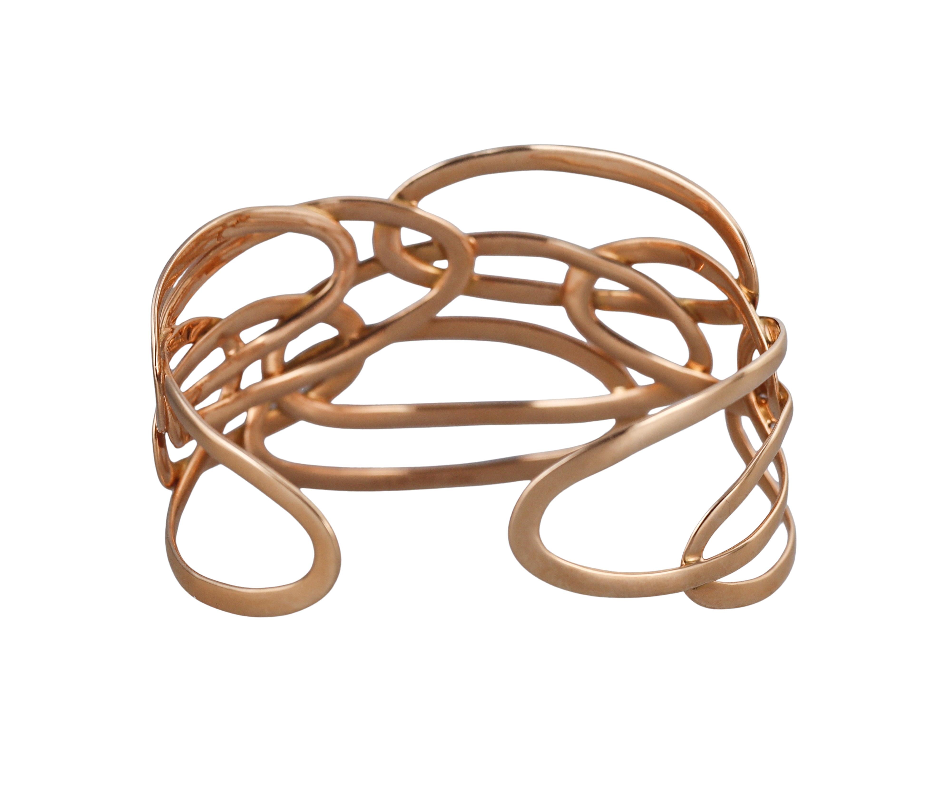 Mattioli Hiroko Rose Gold Cuff Bracelet