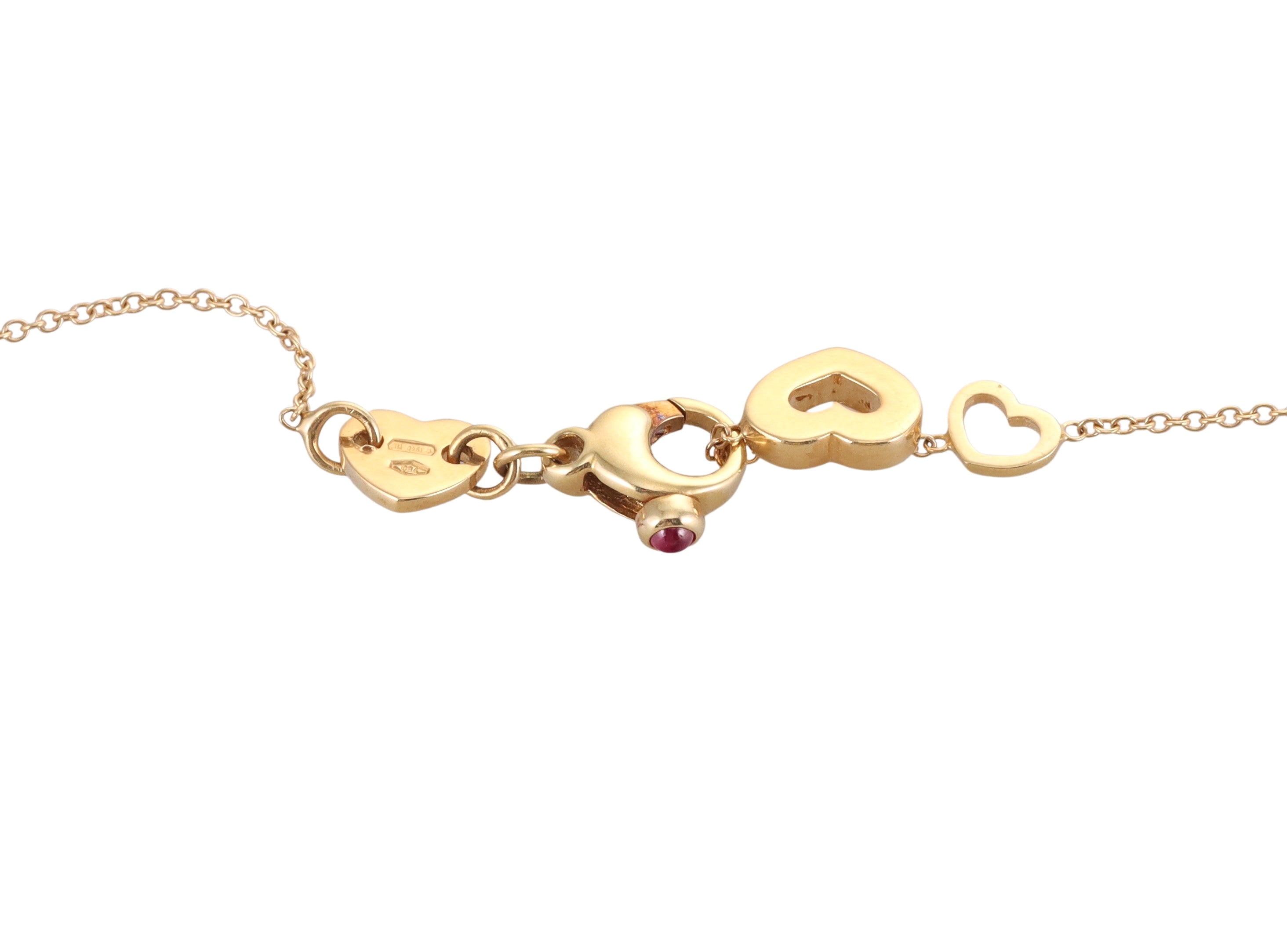 Pasquale Bruni 18k Gold Diamond Amore Pendant Necklace