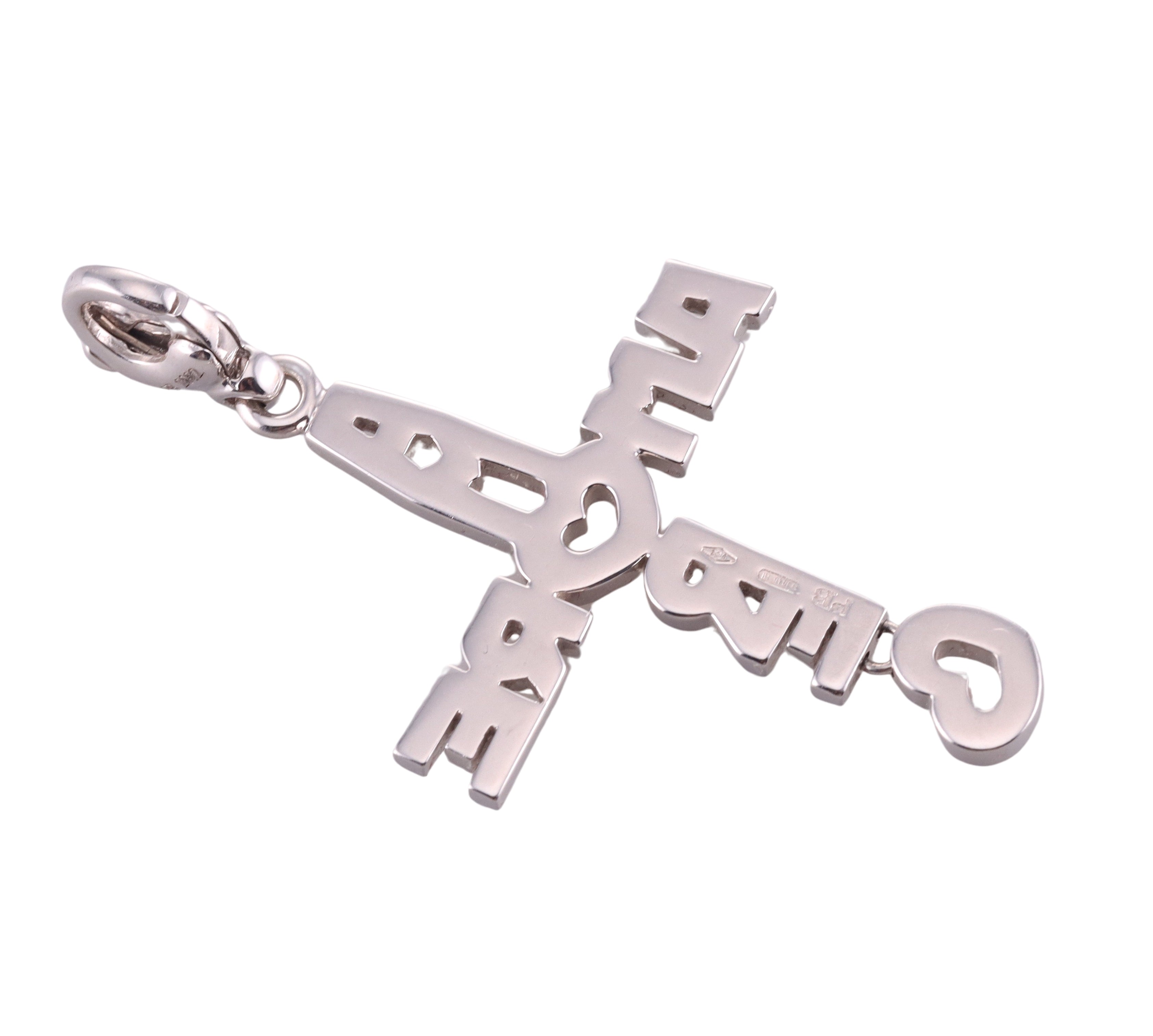 Pasquale Bruni 18k Gold Diamond Amore Pendant