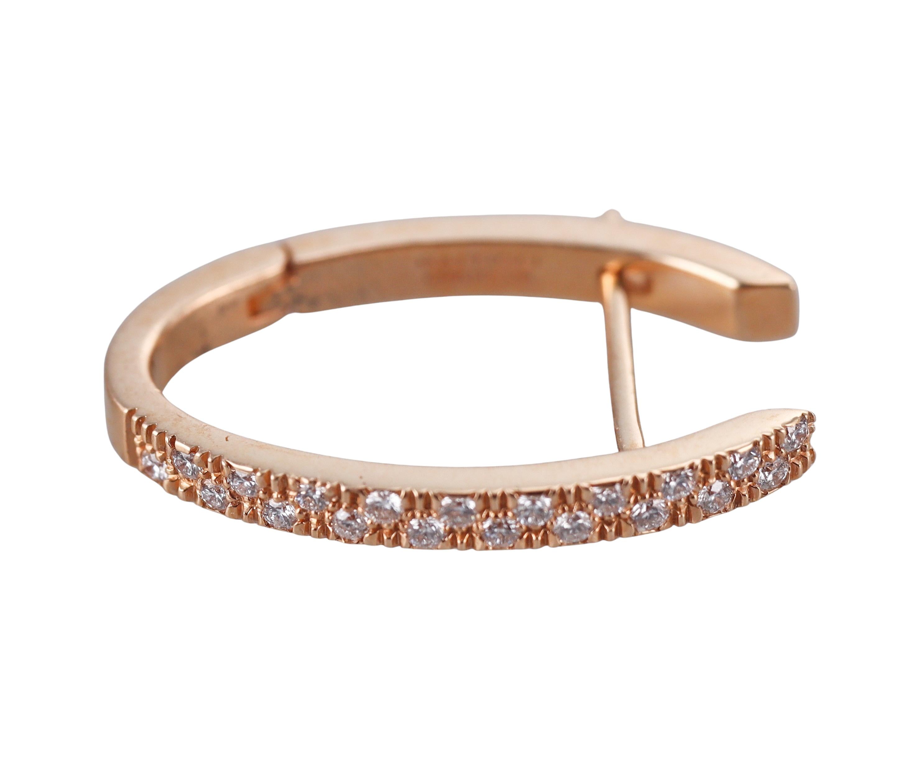 Mattioli Puzzle Diamond Gold MOP Onyx Large Earrings