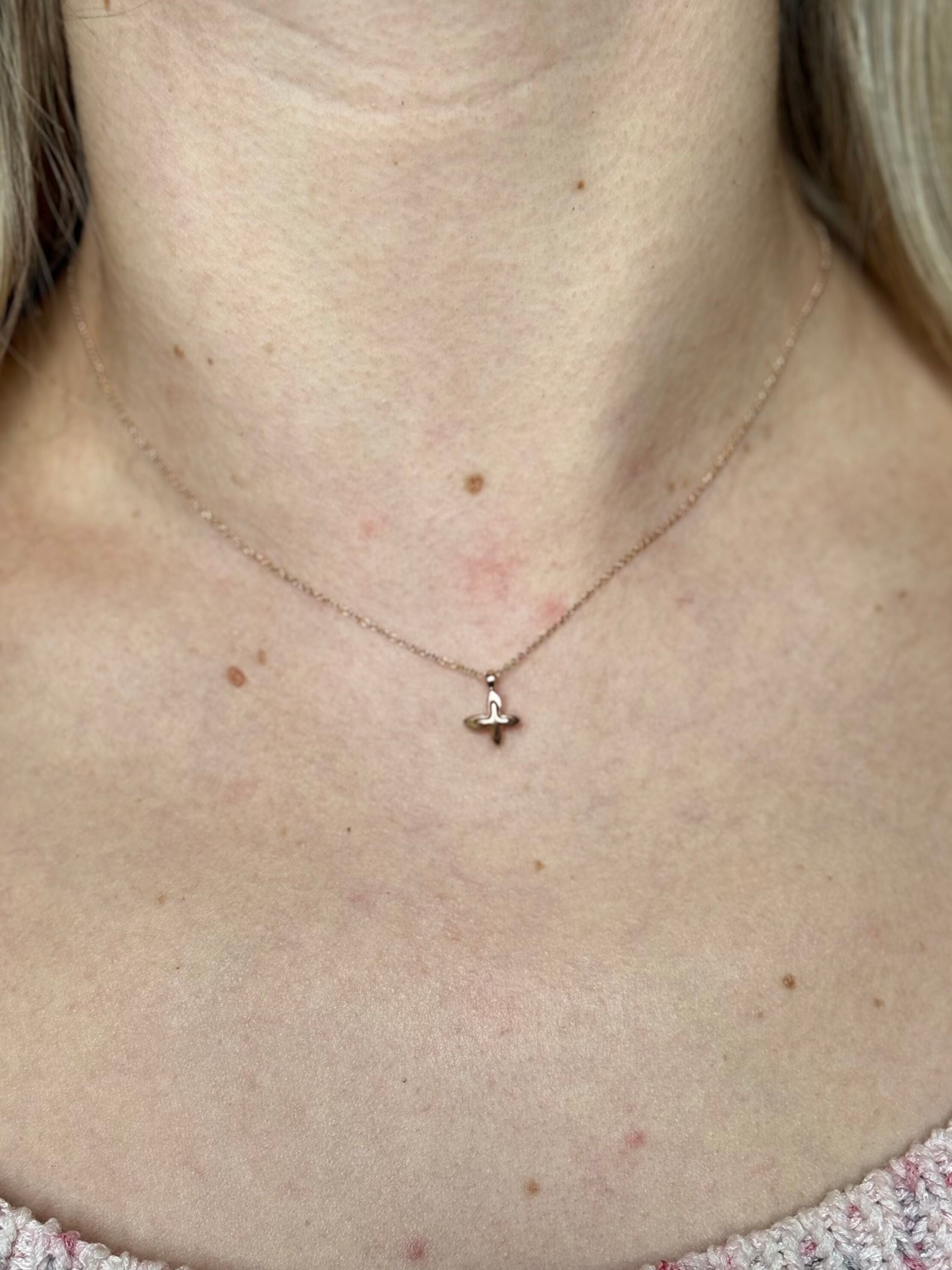 Mimi Milano Freevola Gold Butterfly Pendant Necklace