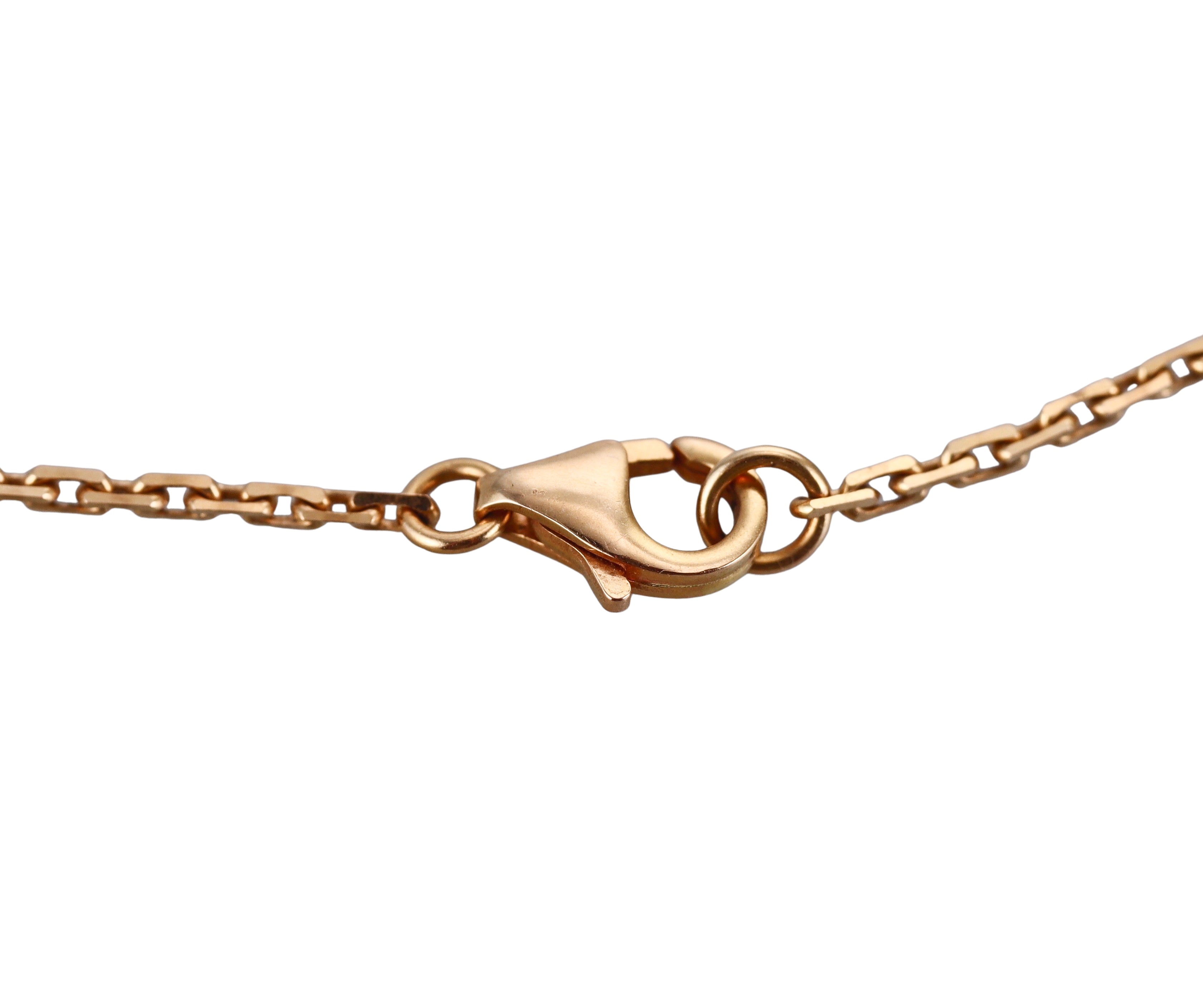 Cartier Love Yellow Gold Diamond Pendant Necklace