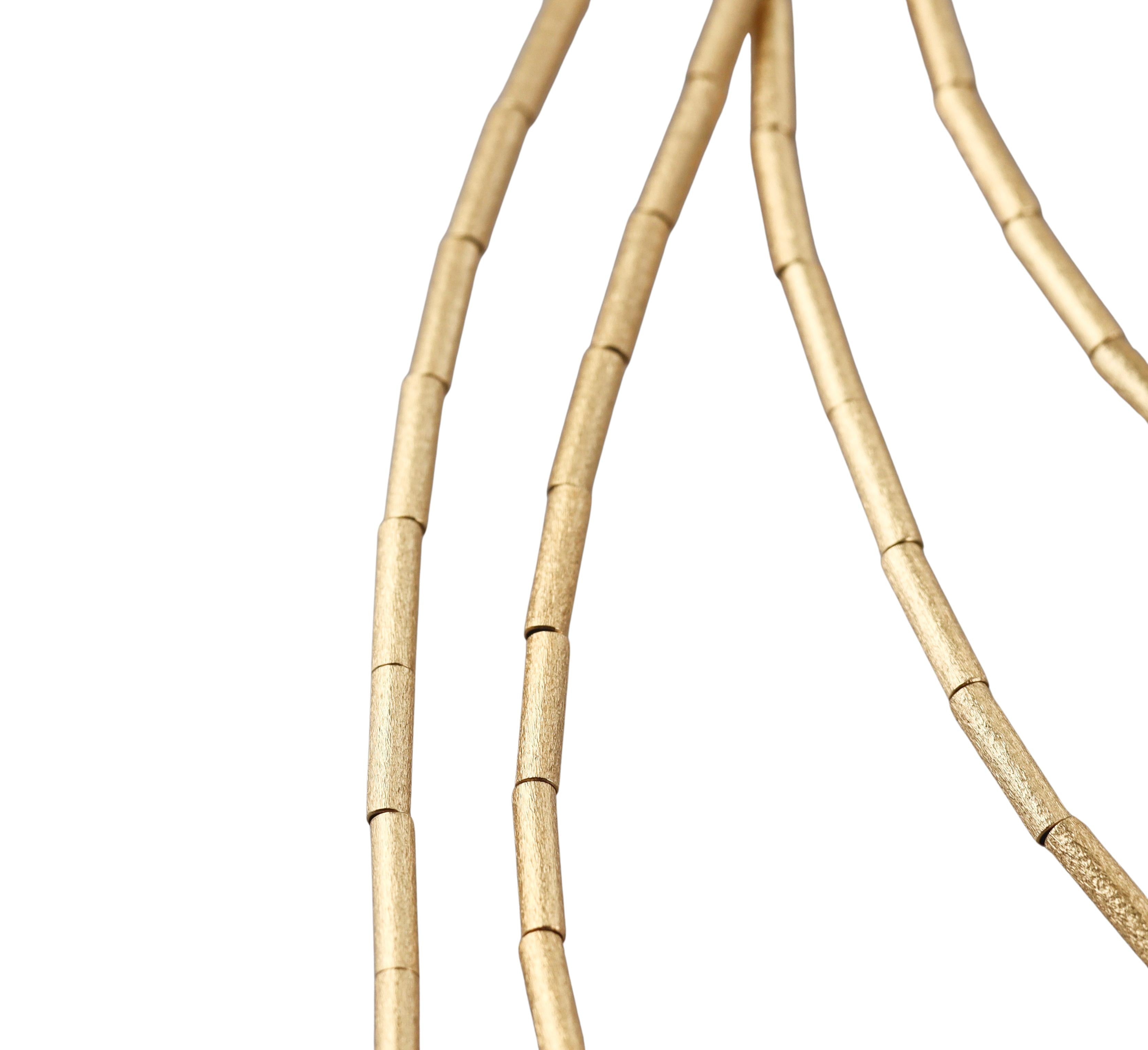 H. Stern Fluid Gold 118" Long Gold Necklace