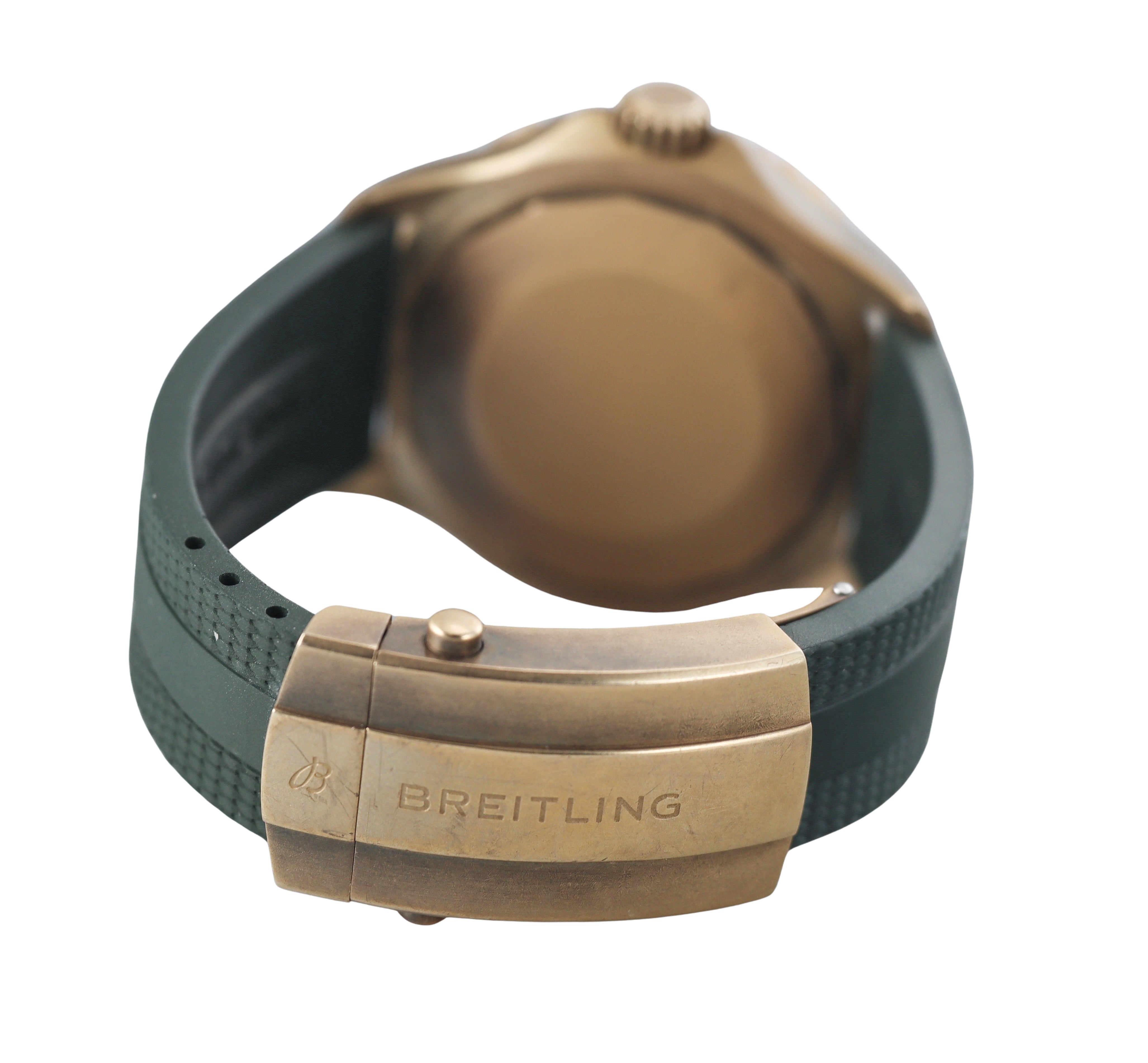 Breitling Superocean Green Dial 42 Bronze Automatic Watch N17375