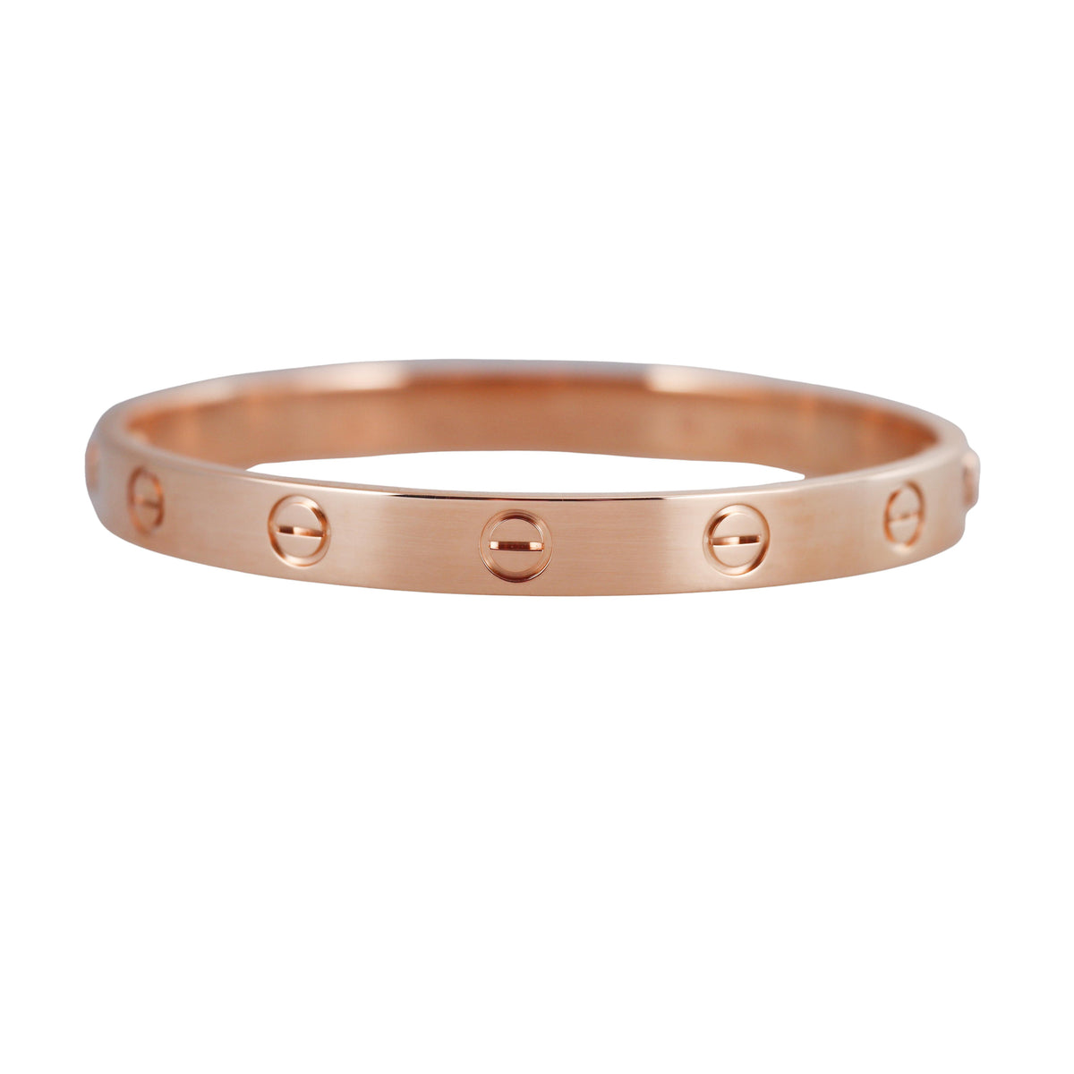 Cartier Love Rose Gold Bracelet Size 16