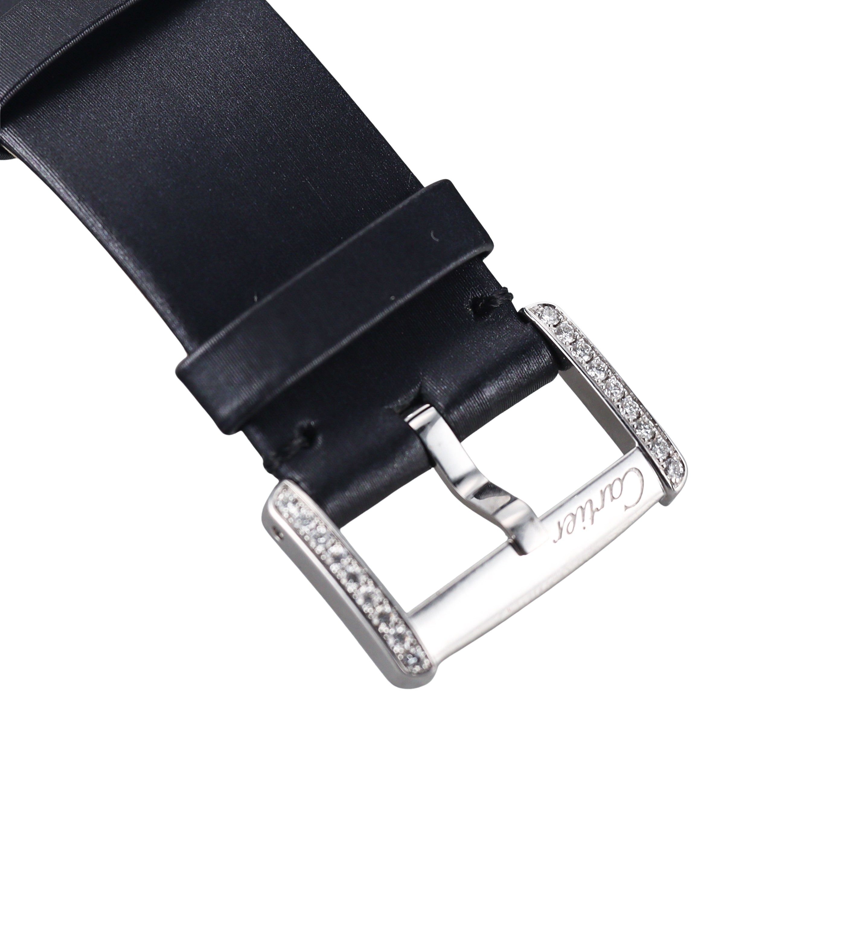 Cartier Tank Divan White Gold Diamond Ladies Watch 2613