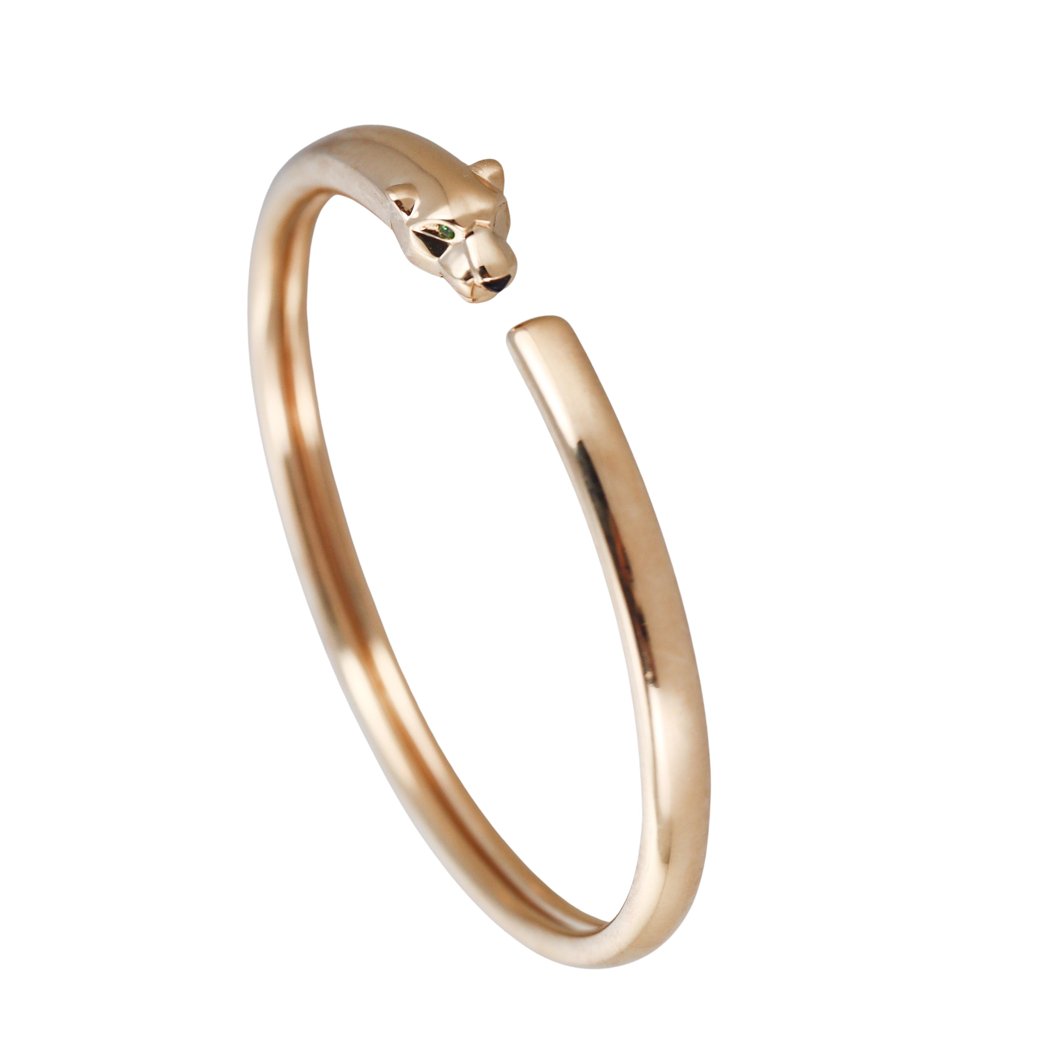 Panthere de Cartier Gold Tsavorite Bracelet