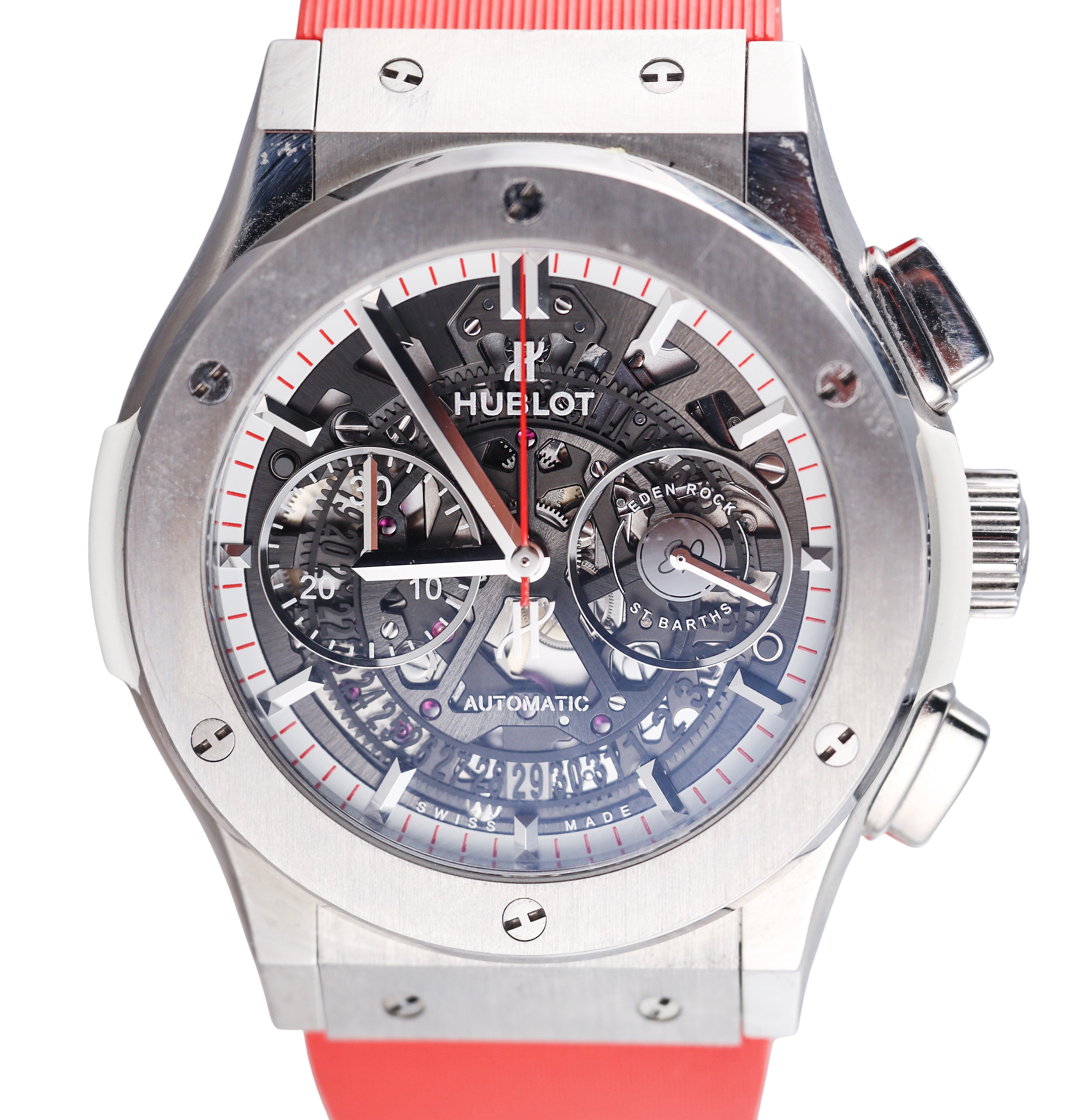 Hublot Classic Fusion Aerofusion 45mm Titanium Eden Rock Watch 525.NE.0123.LR.ERS19