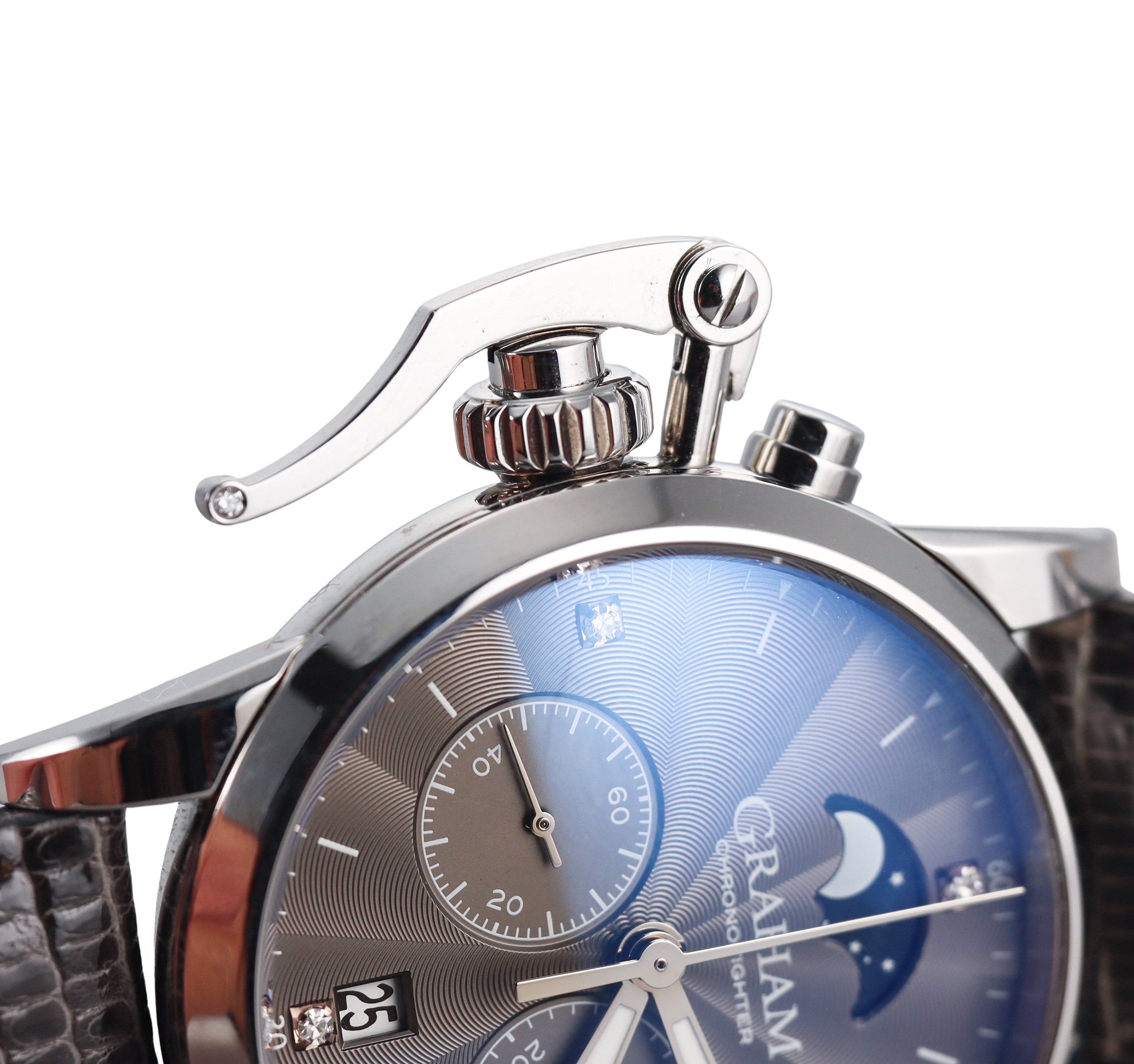 Graham Chronofighter Diamond Moon Phase Watch 2CXBS.B04A