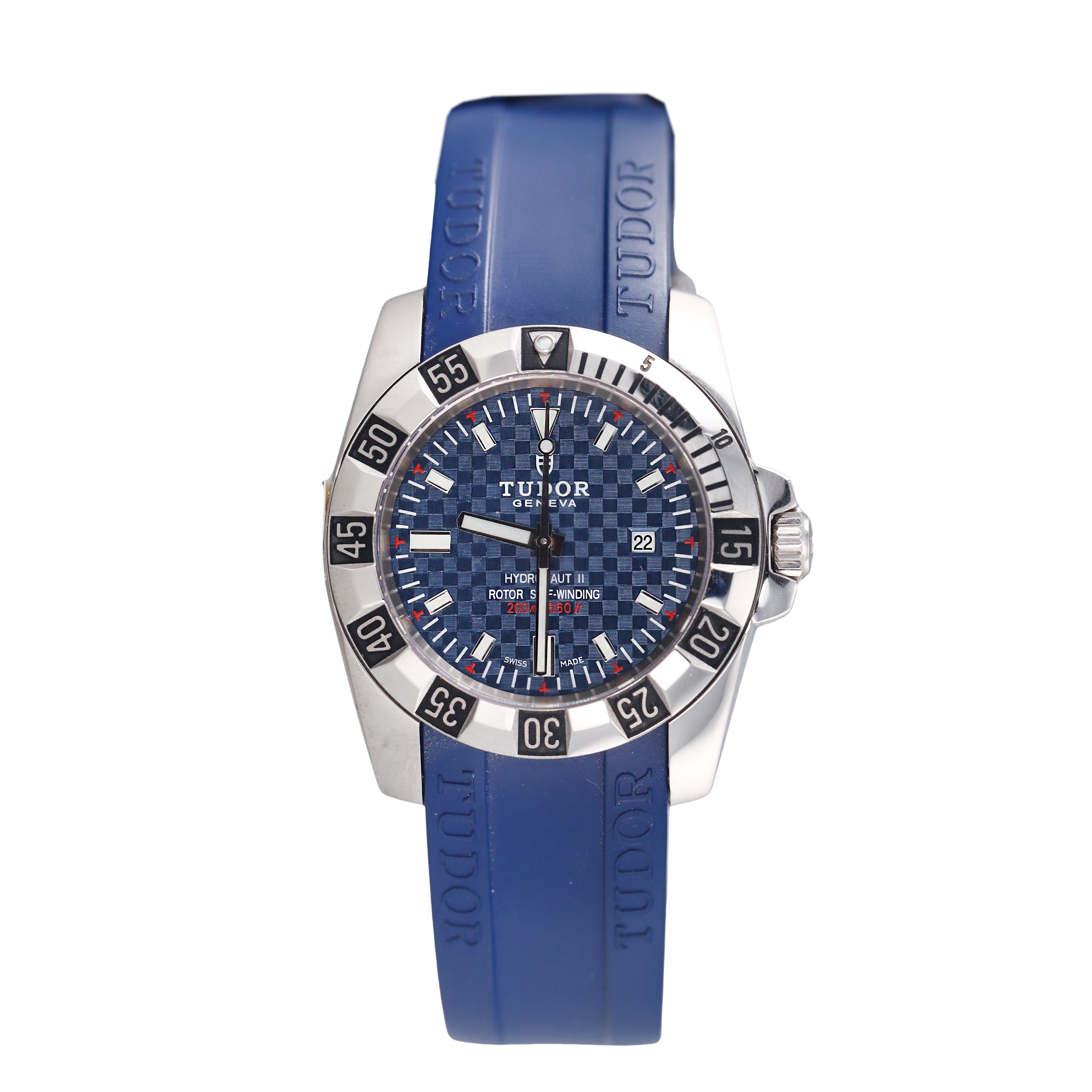 Tudor Hydronaut II Blue Dial Ladies Watch 24030