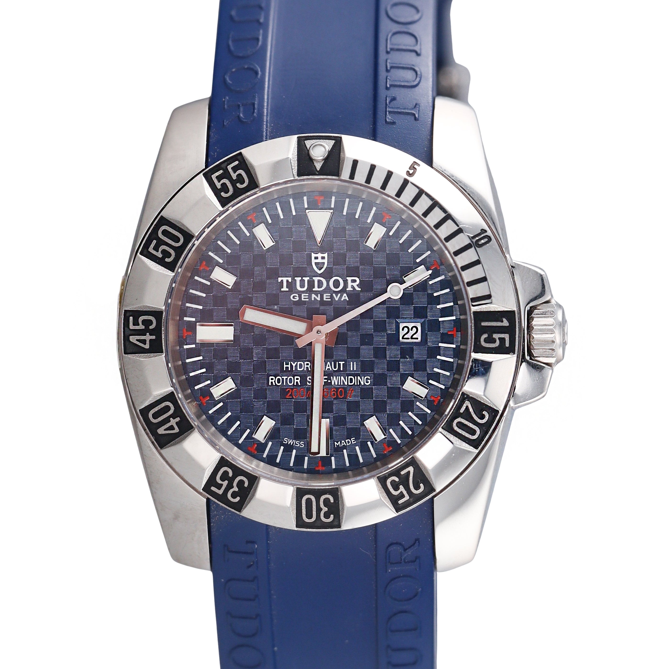 Tudor Hydronaut II Blue Dial Ladies Watch 24030