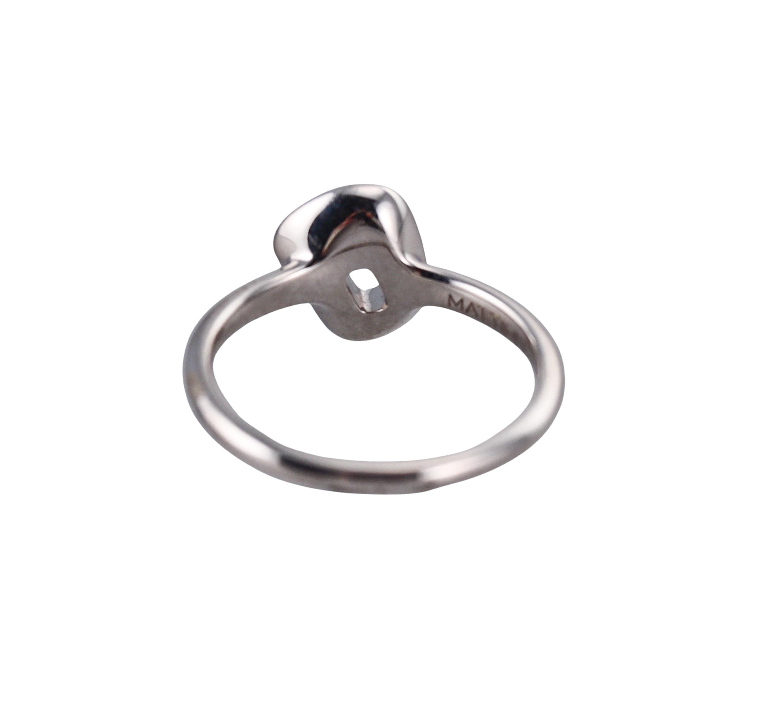 Mattioli Puzzle Diamond White Gold Ring
