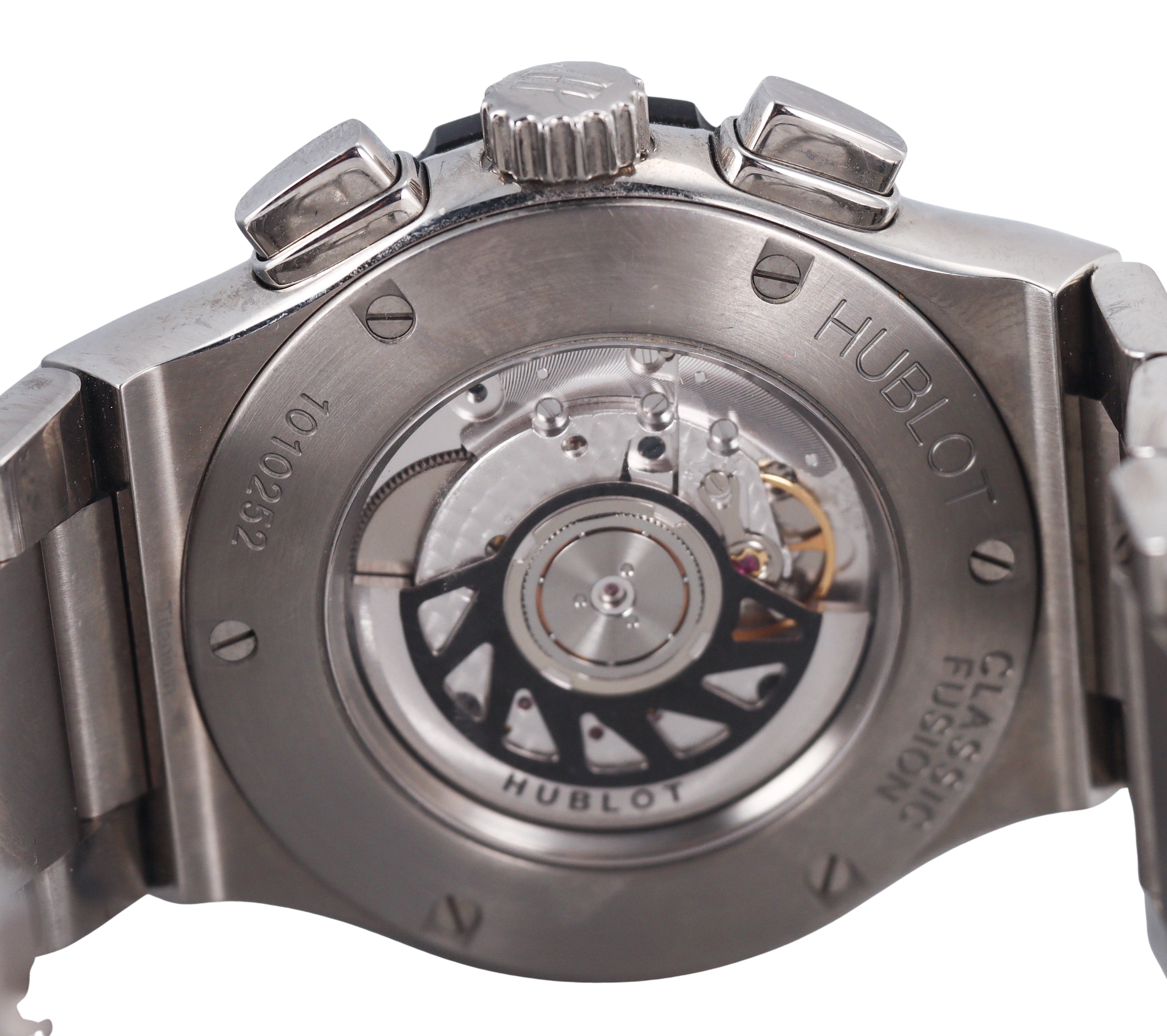 Hublot Classic Fusion Titanium Chronograph 45mm Watch 521.NX.2610.LR