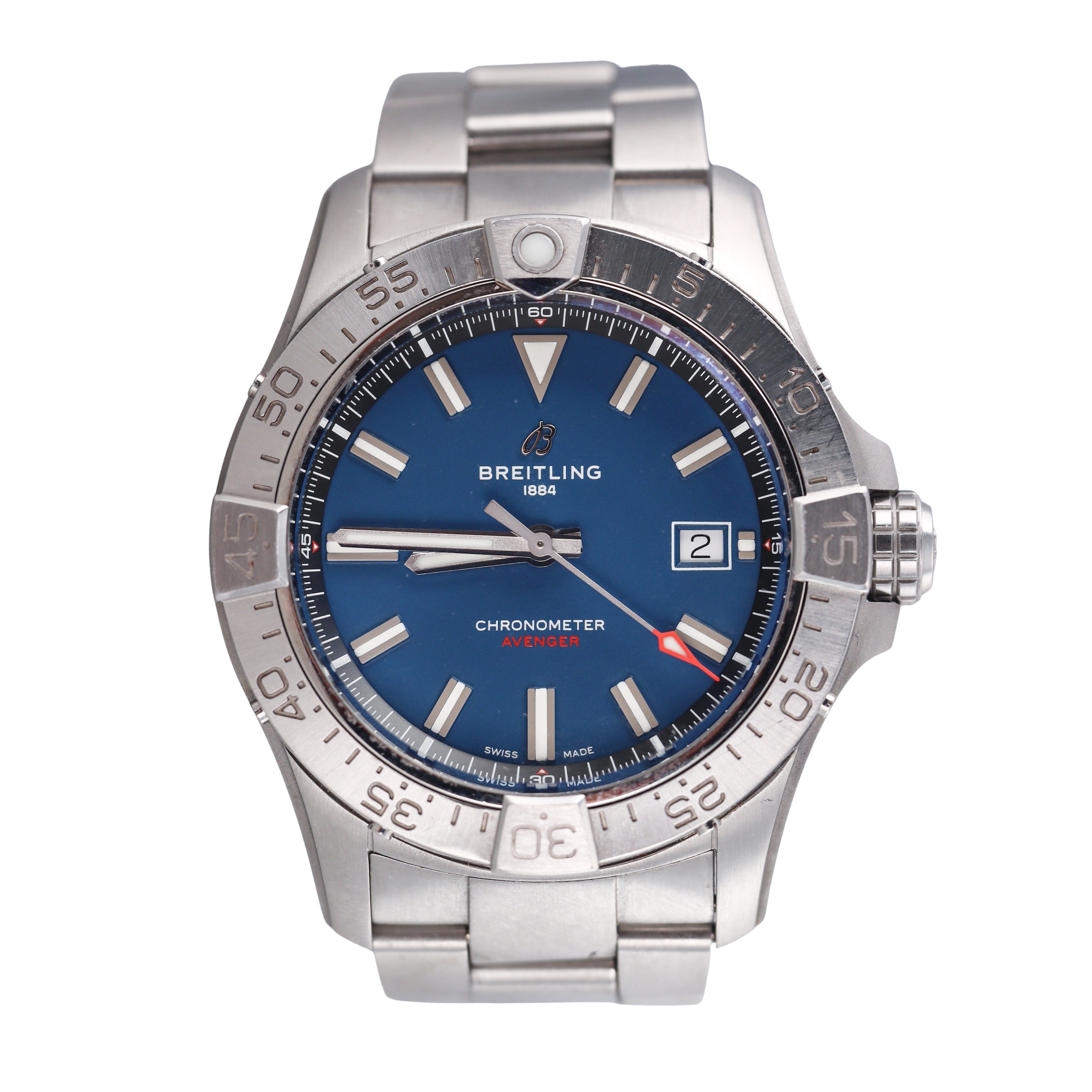 Breitling Avenger Automatic Blue Dial 42mm Men's Watch A17328